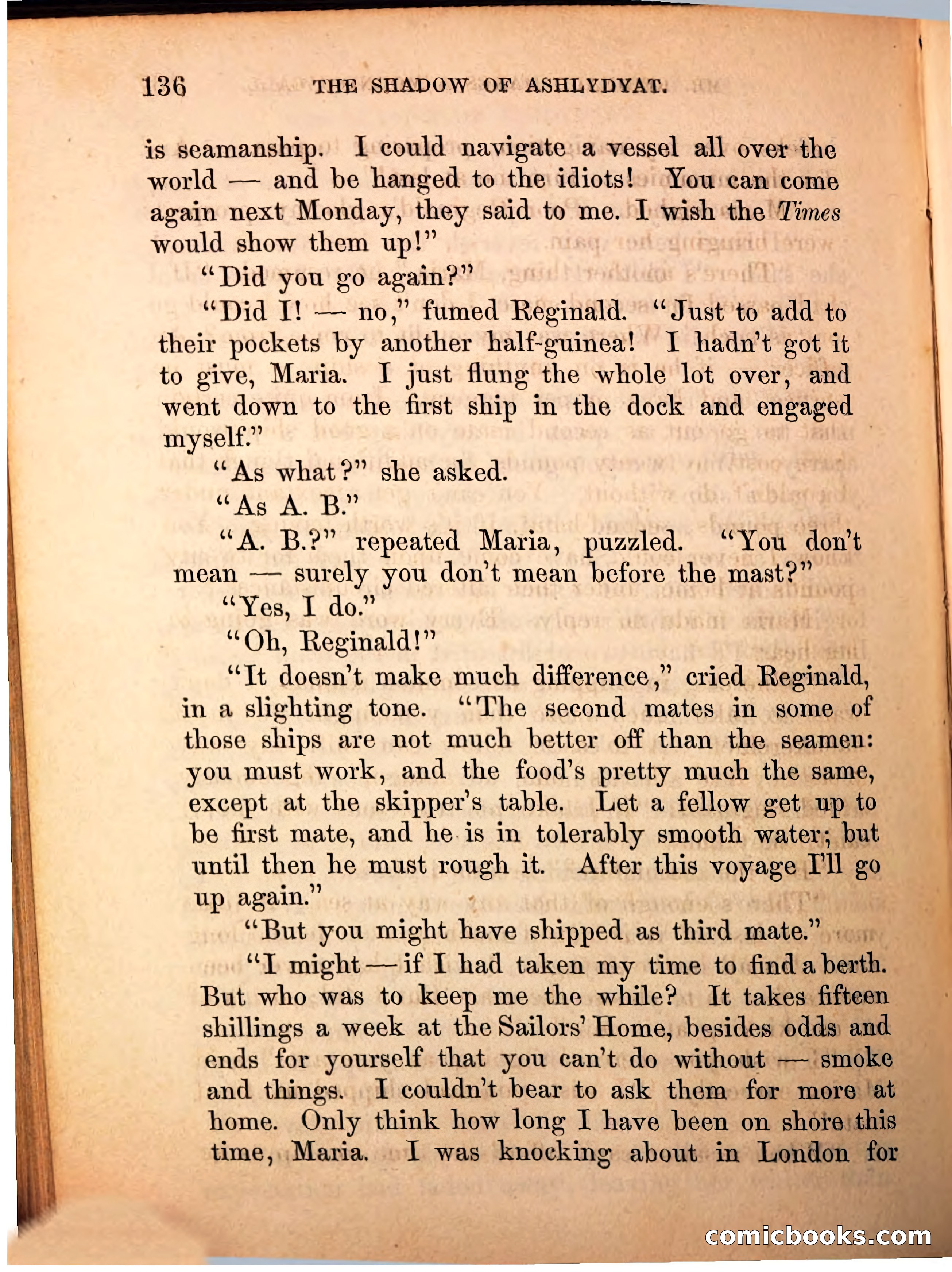 The Shadow of Ashlydyat, Vol. III — page 142 of 335