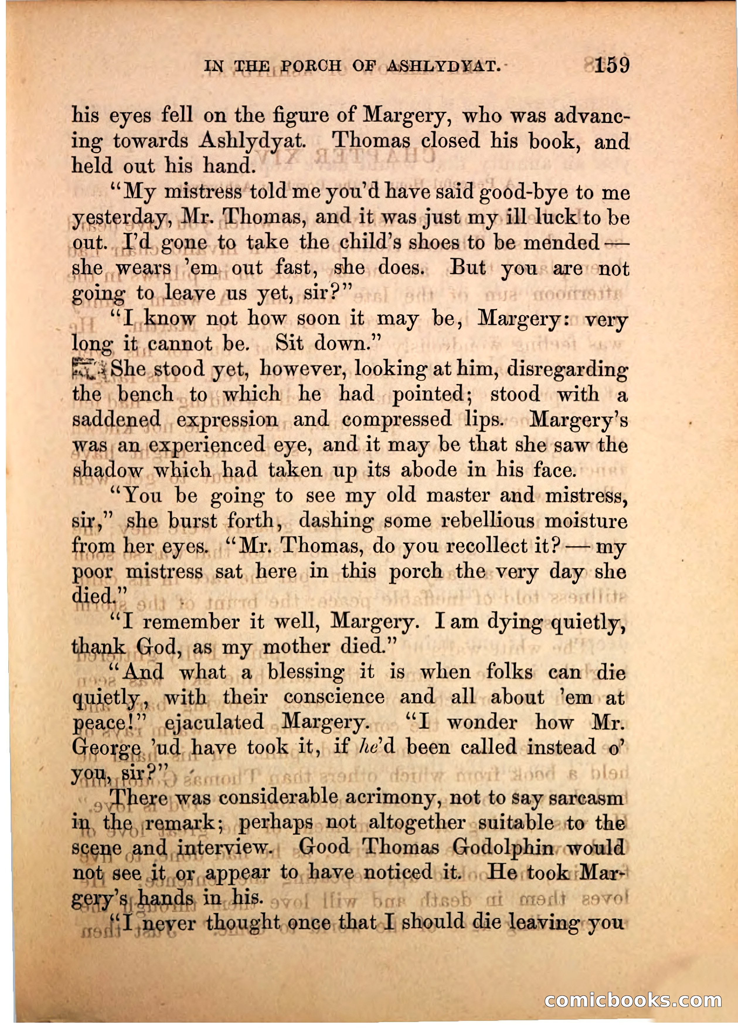 The Shadow of Ashlydyat, Vol. III — page 165 of 335