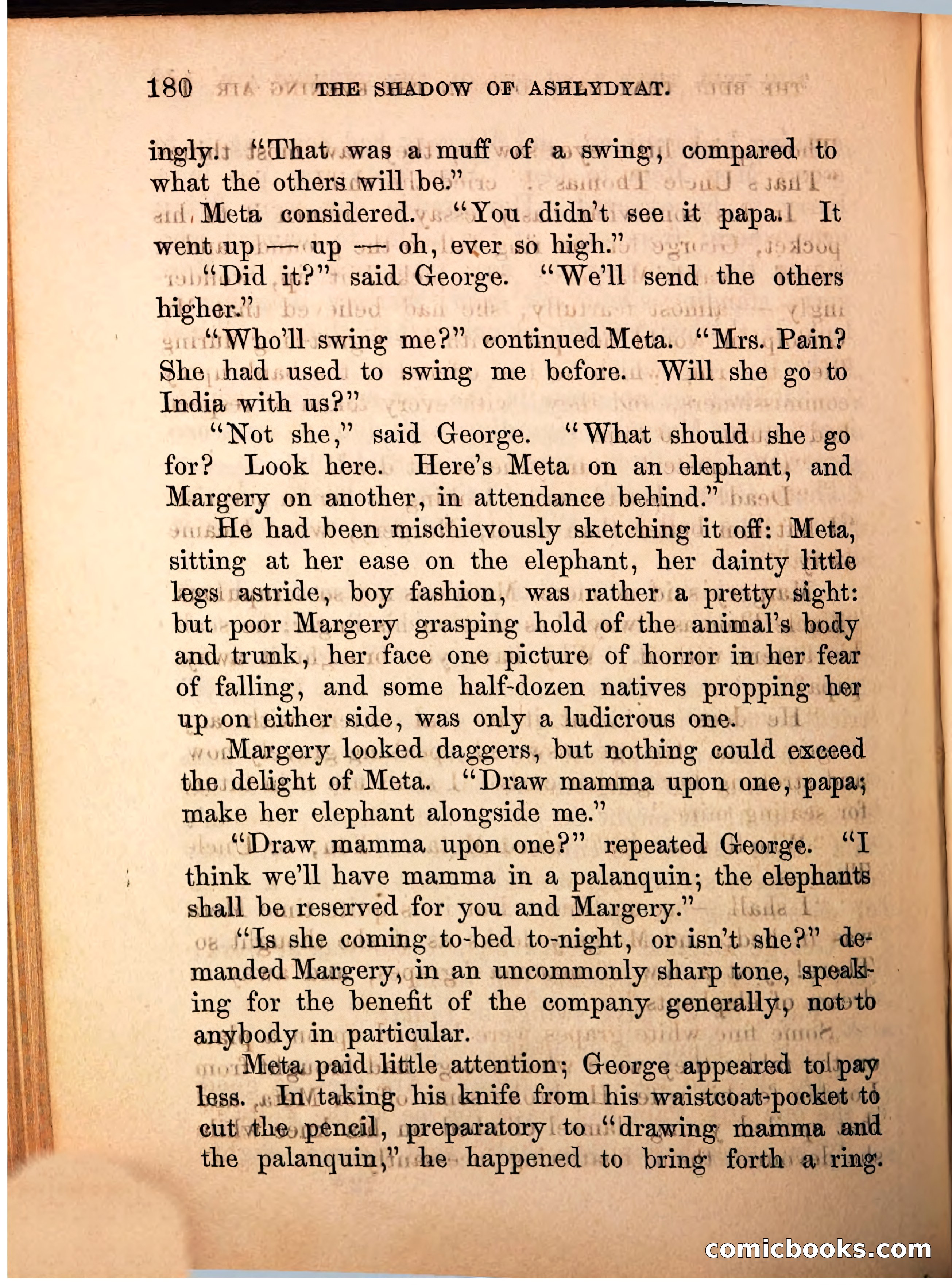 The Shadow of Ashlydyat, Vol. III — page 186 of 335