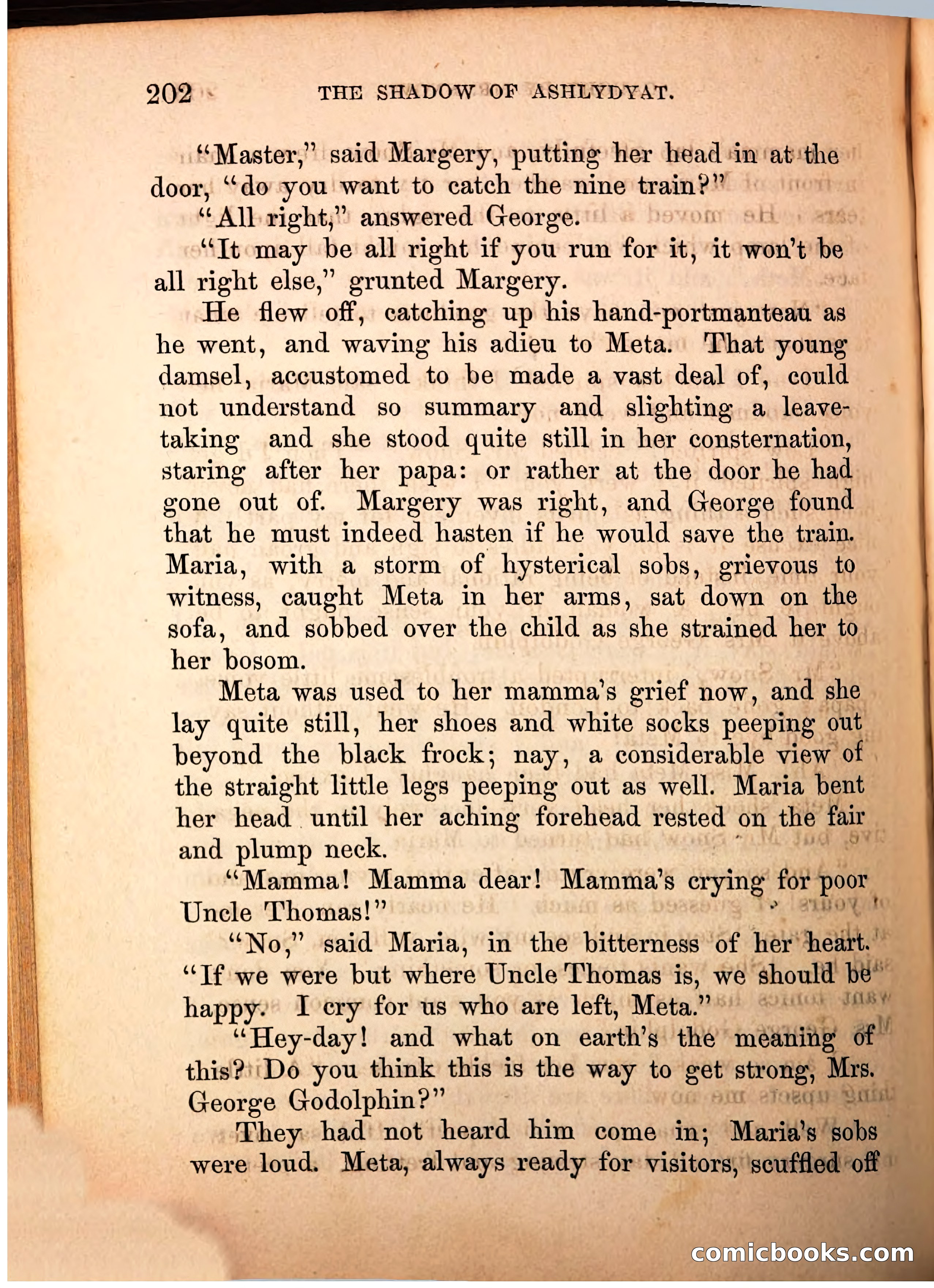 The Shadow of Ashlydyat, Vol. III — page 208 of 335
