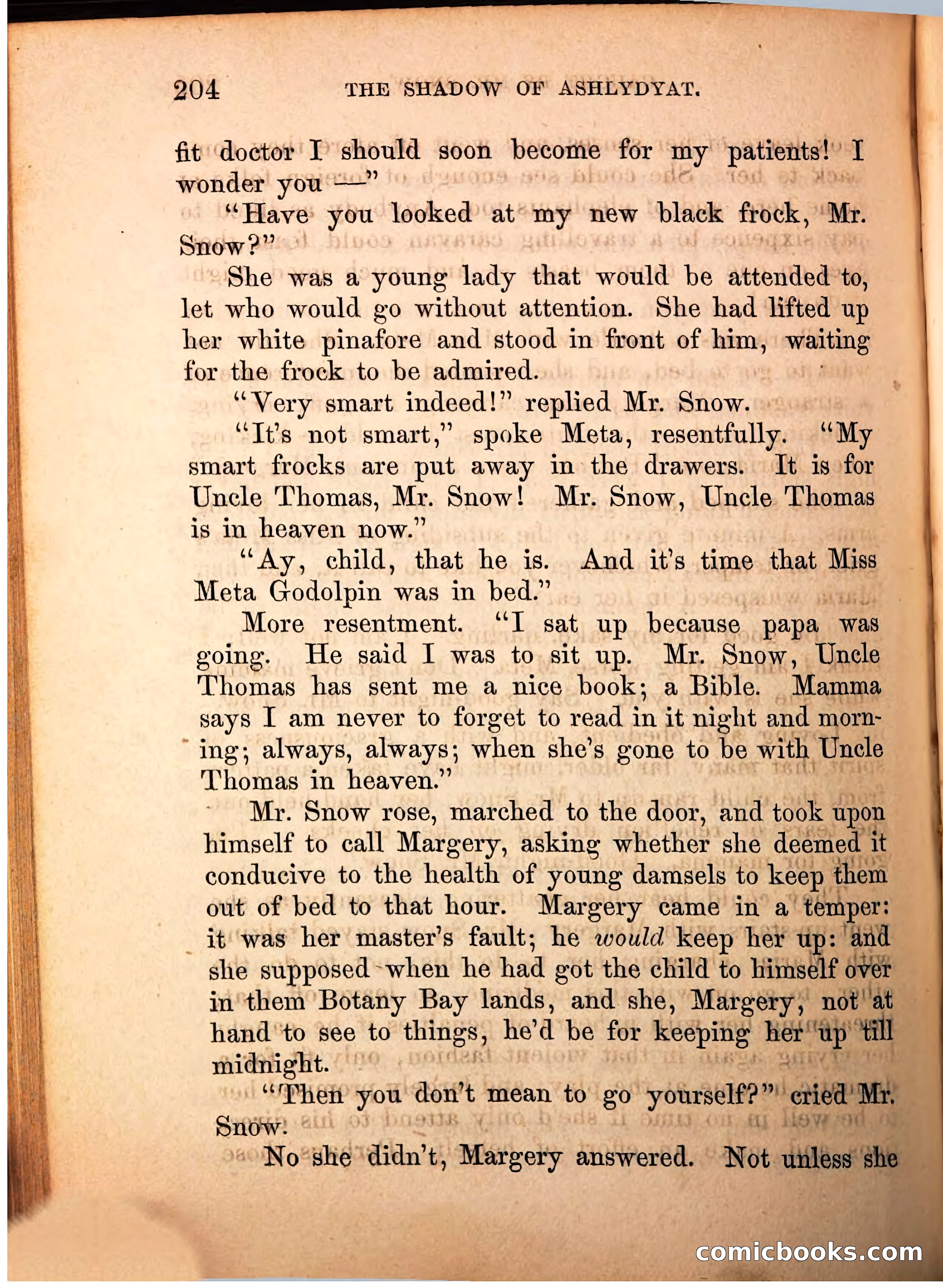 The Shadow of Ashlydyat, Vol. III — page 210 of 335