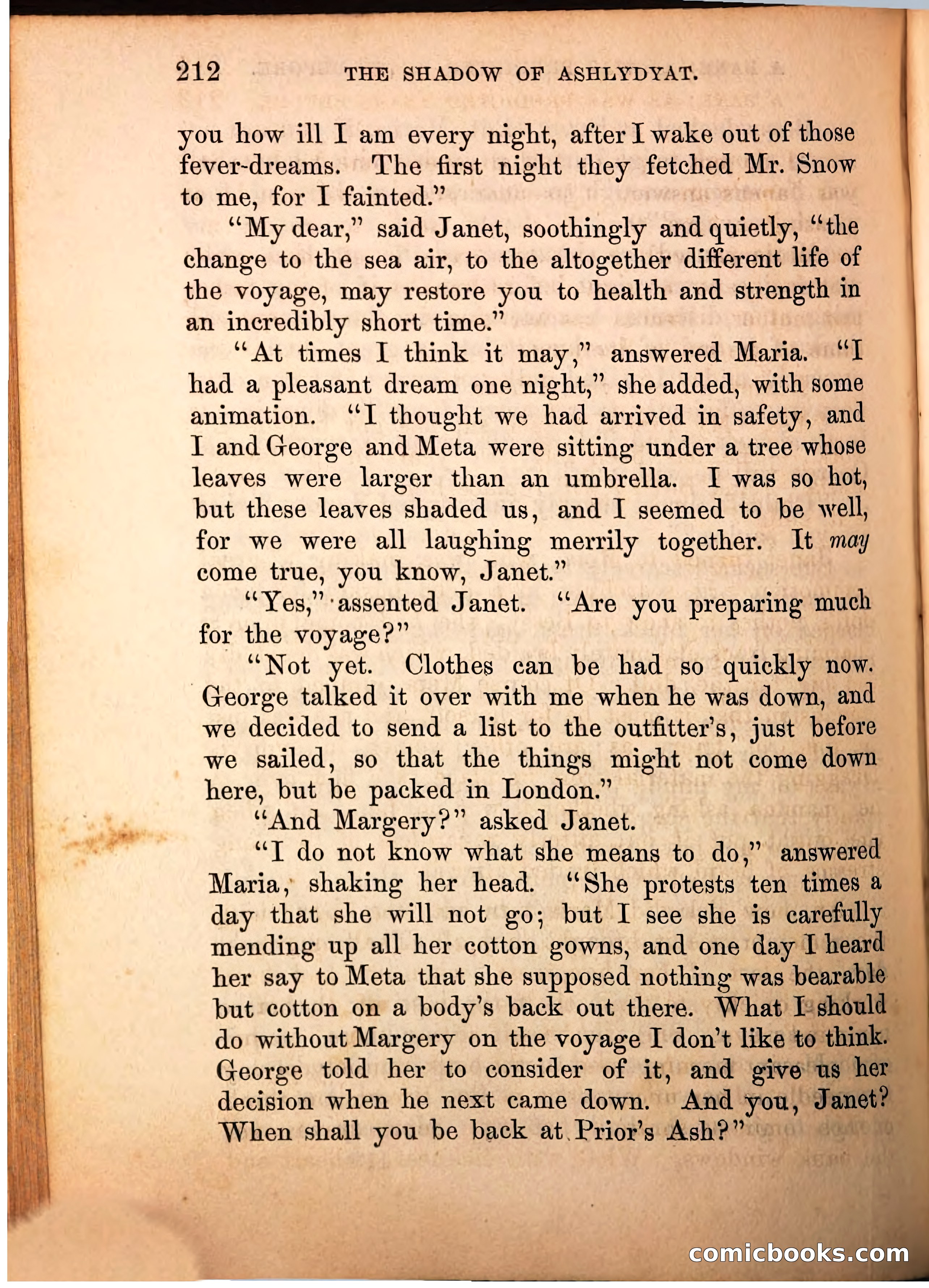 The Shadow of Ashlydyat, Vol. III — page 218 of 335