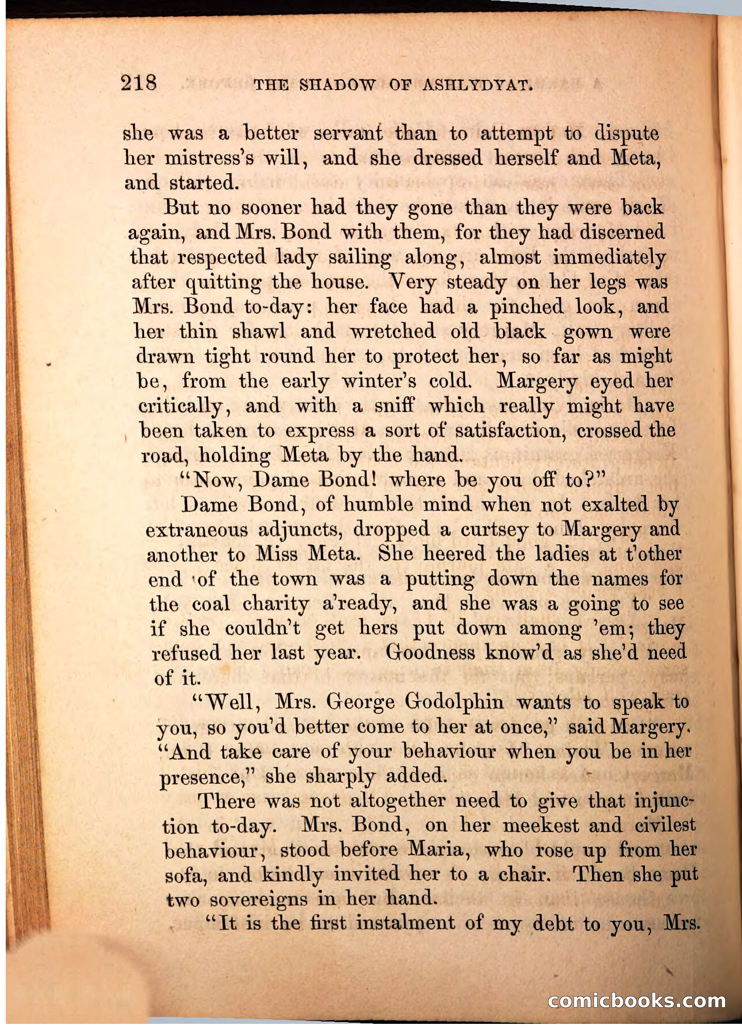 The Shadow of Ashlydyat, Vol. III — page 224 of 335