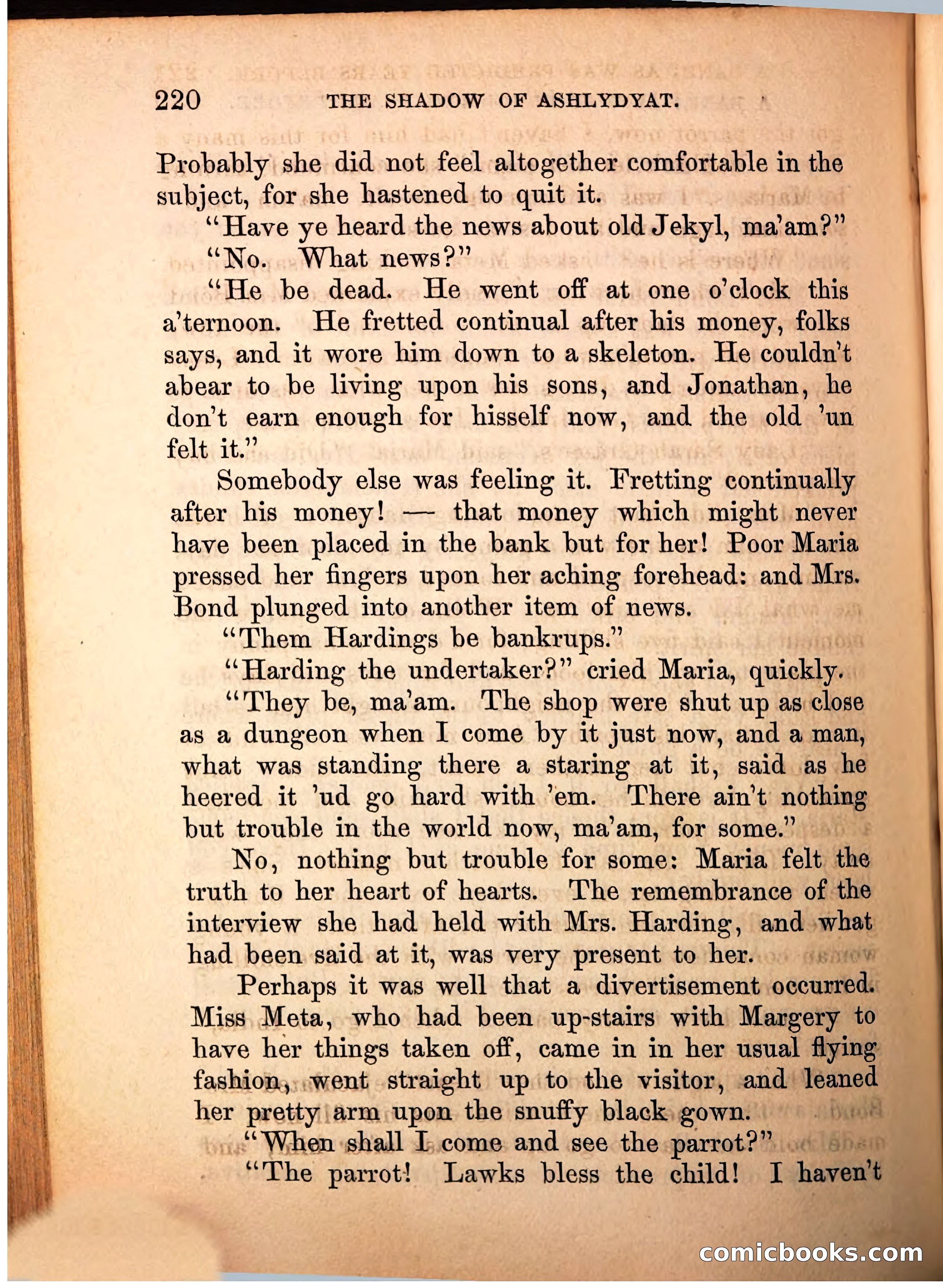 The Shadow of Ashlydyat, Vol. III — page 226 of 335
