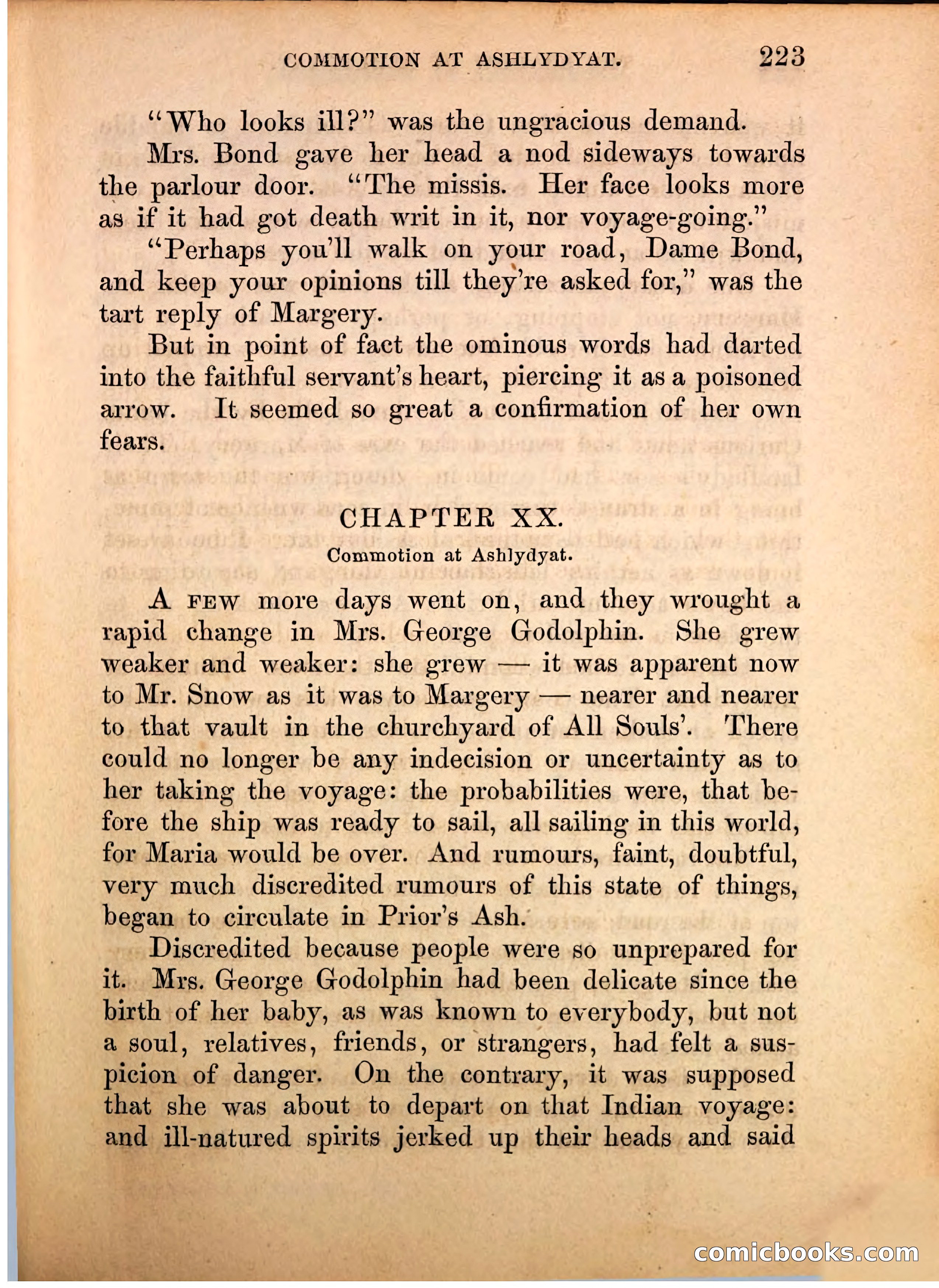 The Shadow of Ashlydyat, Vol. III — page 229 of 335