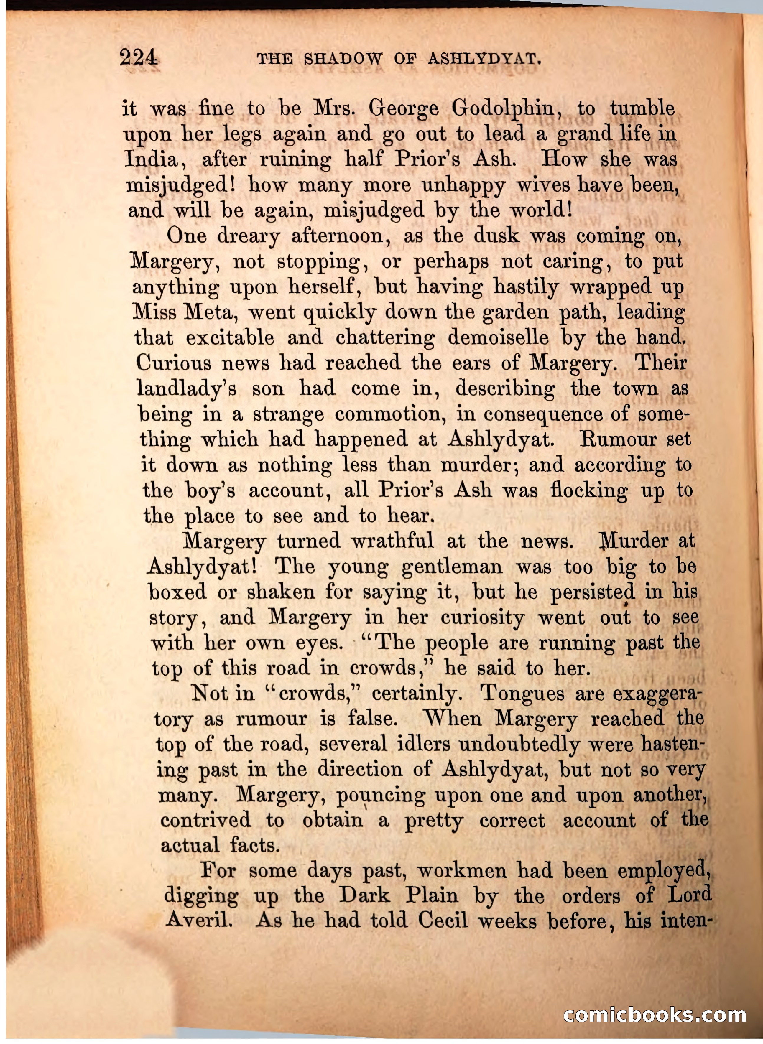 The Shadow of Ashlydyat, Vol. III — page 230 of 335
