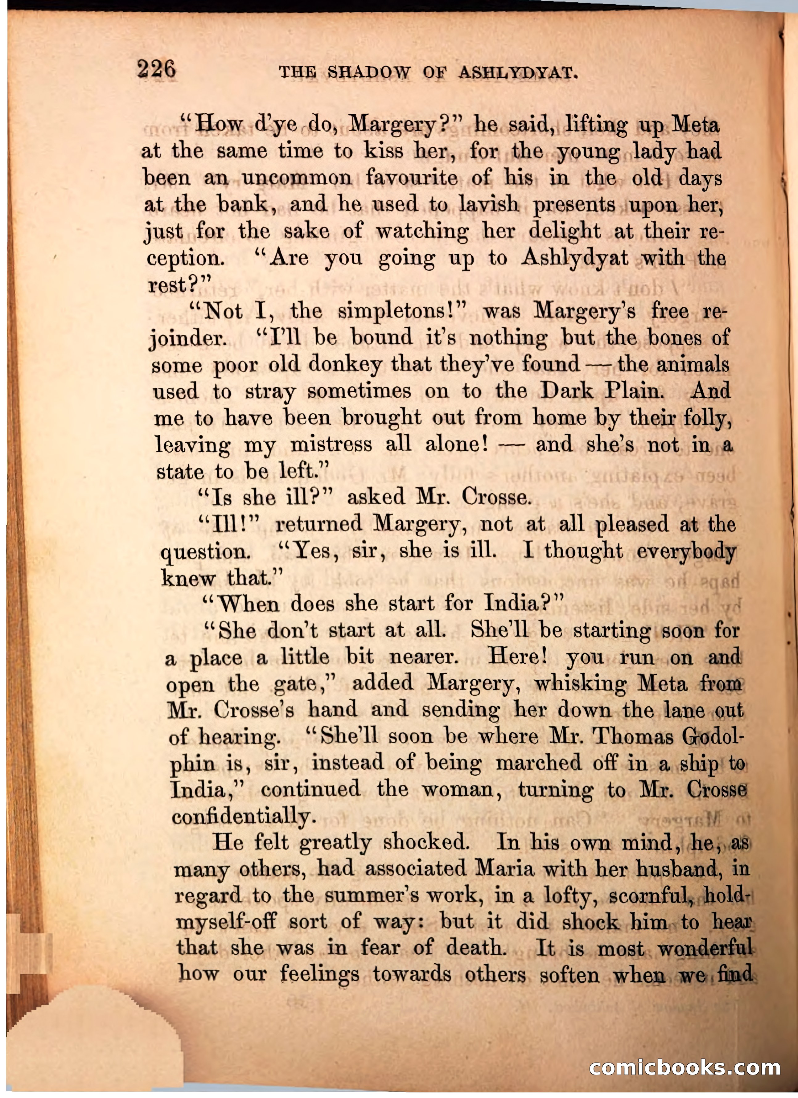 The Shadow of Ashlydyat, Vol. III — page 232 of 335