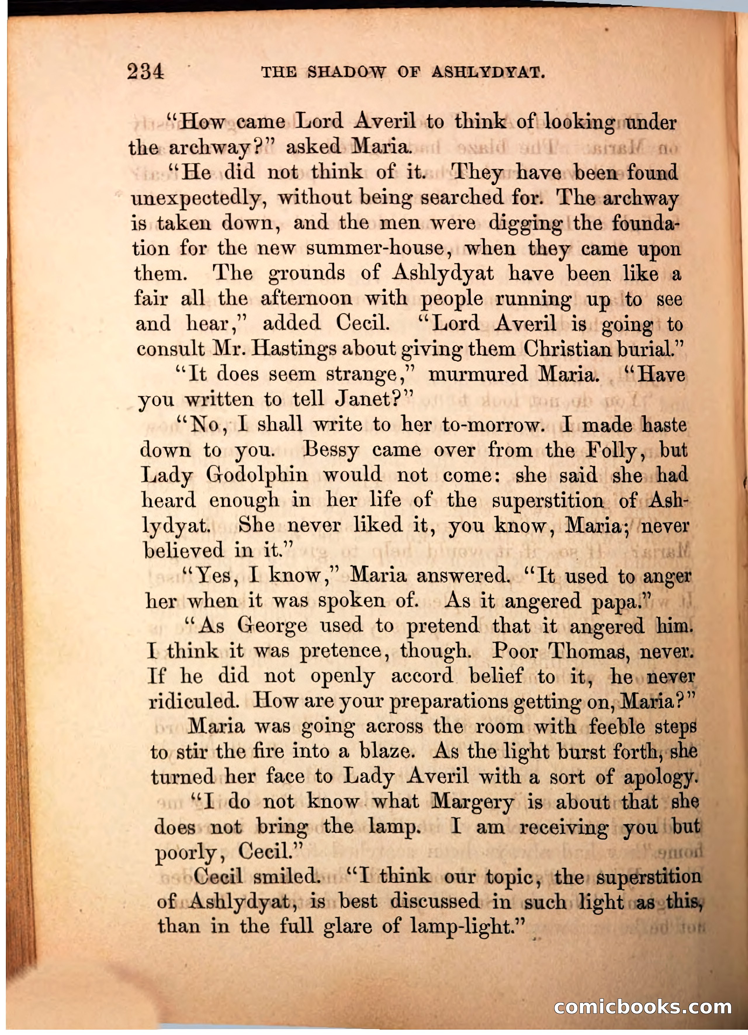 The Shadow of Ashlydyat, Vol. III — page 240 of 335