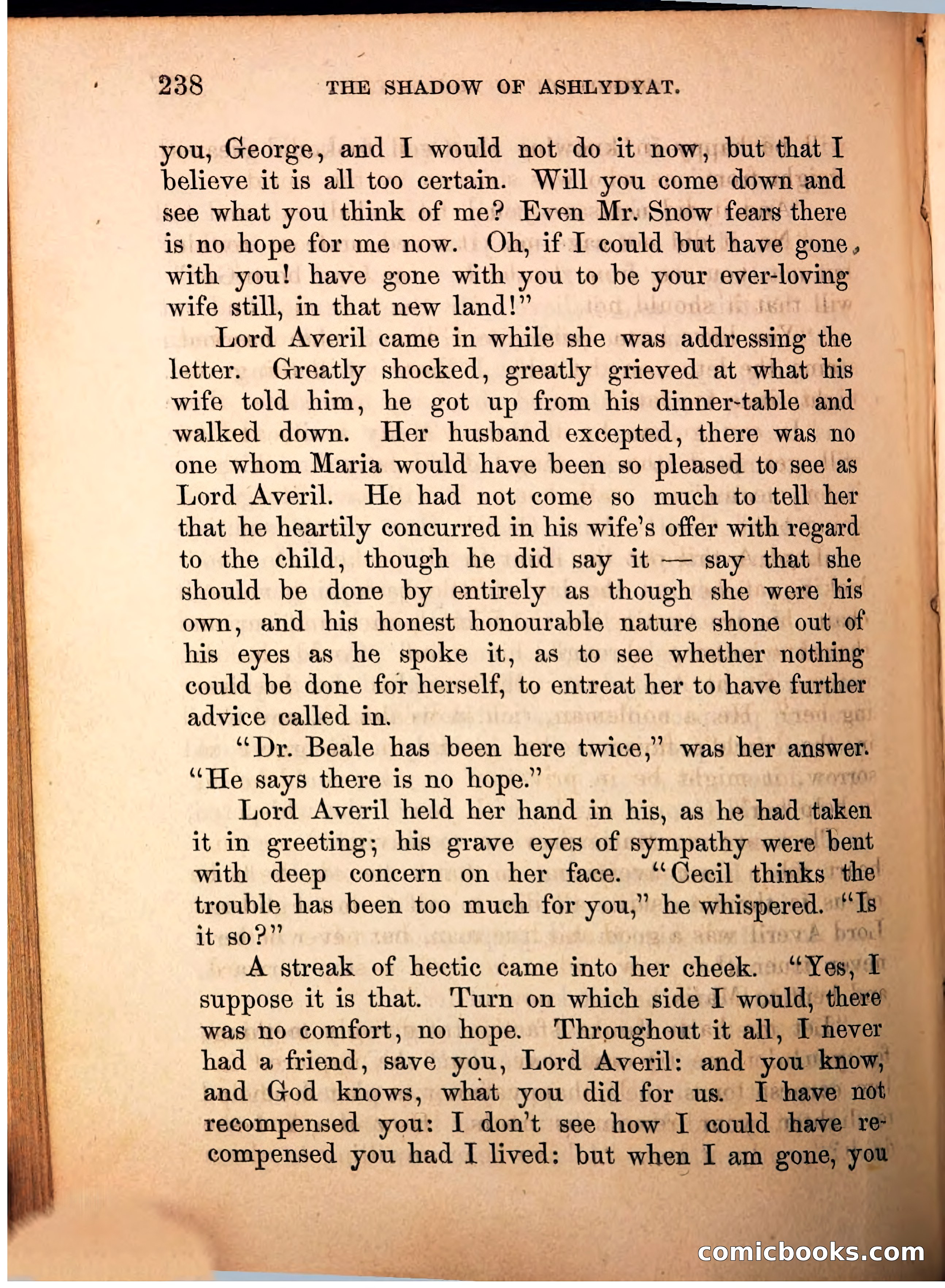 The Shadow of Ashlydyat, Vol. III — page 244 of 335