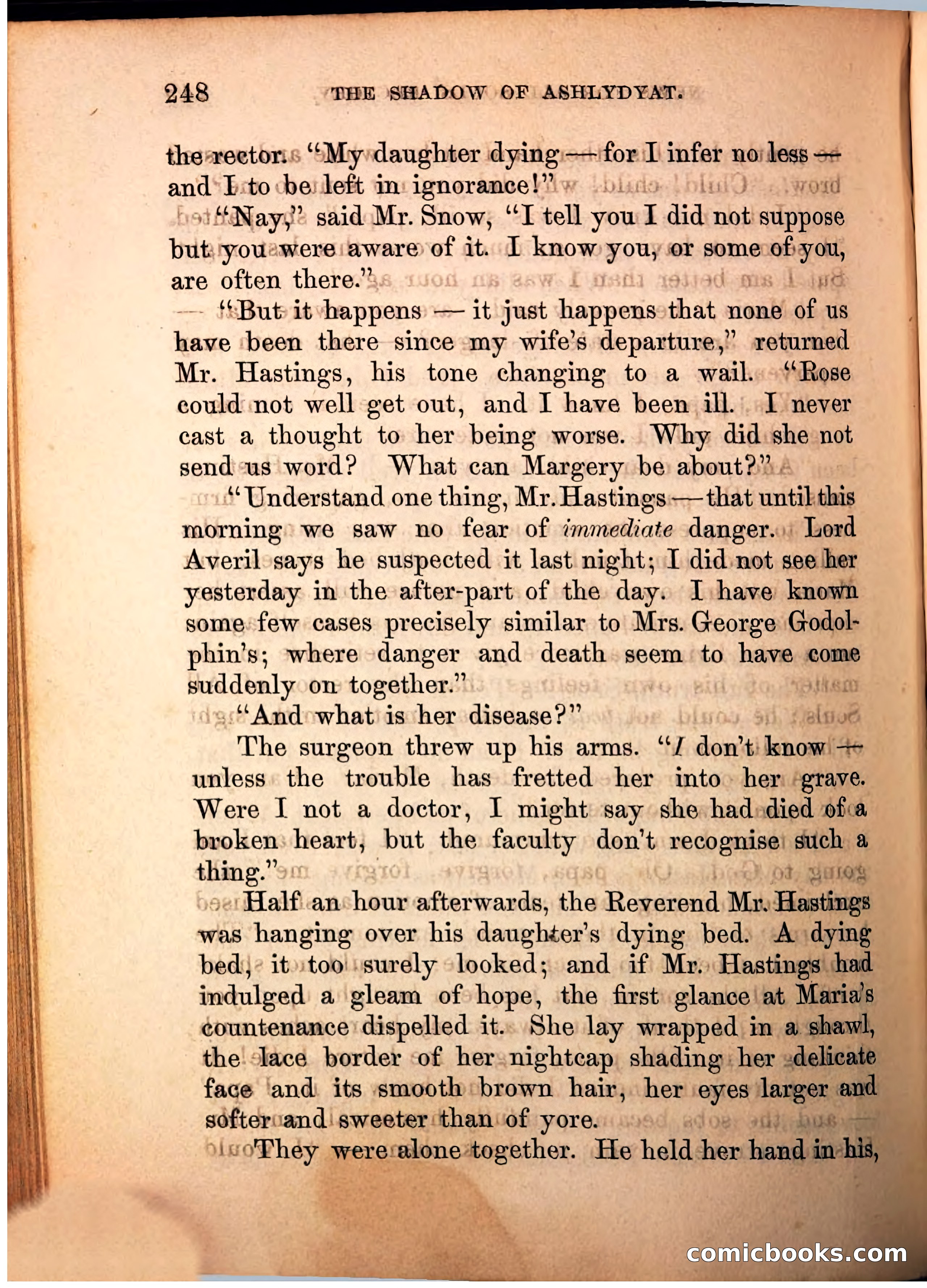 The Shadow of Ashlydyat, Vol. III — page 254 of 335