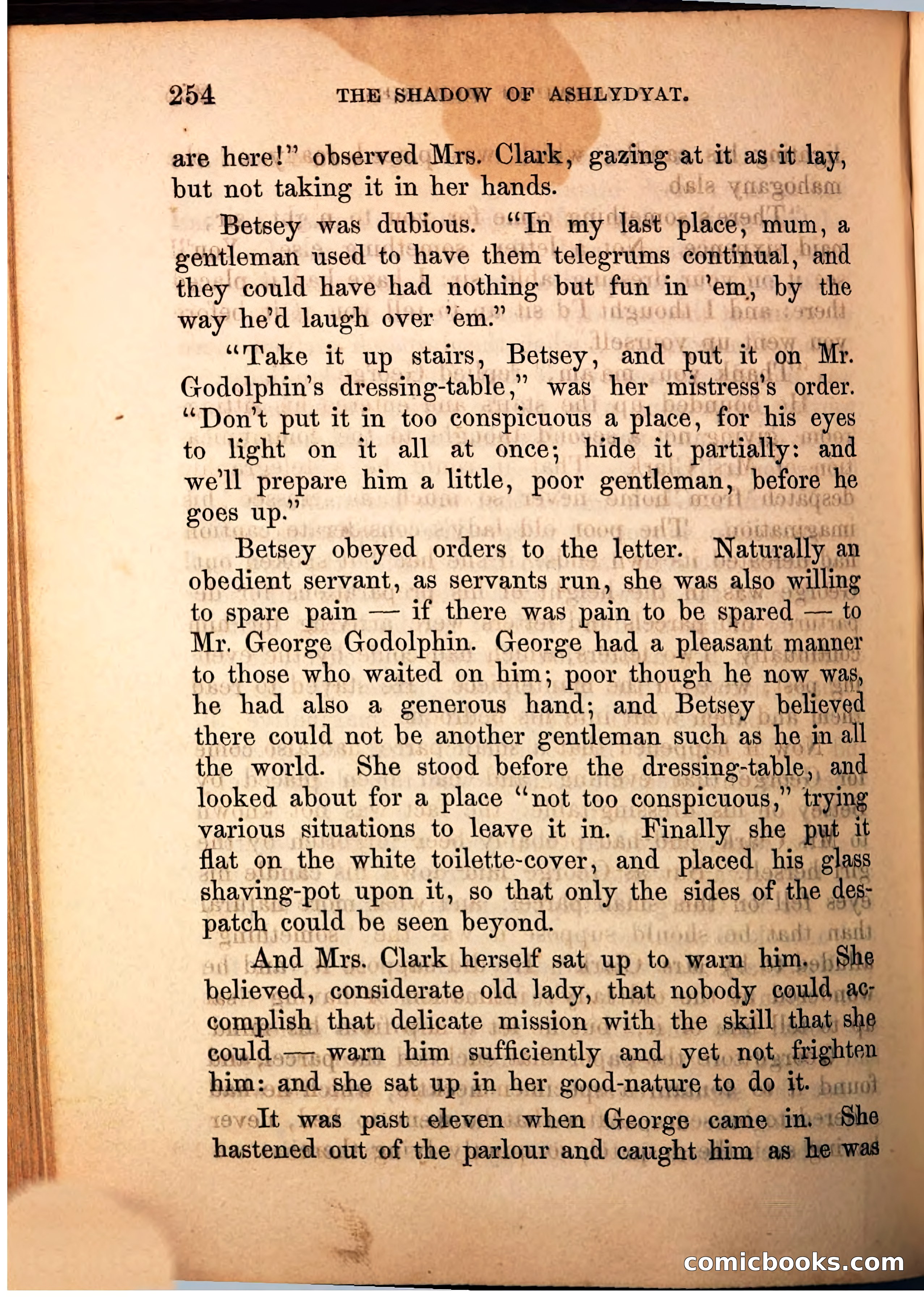 The Shadow of Ashlydyat, Vol. III — page 260 of 335