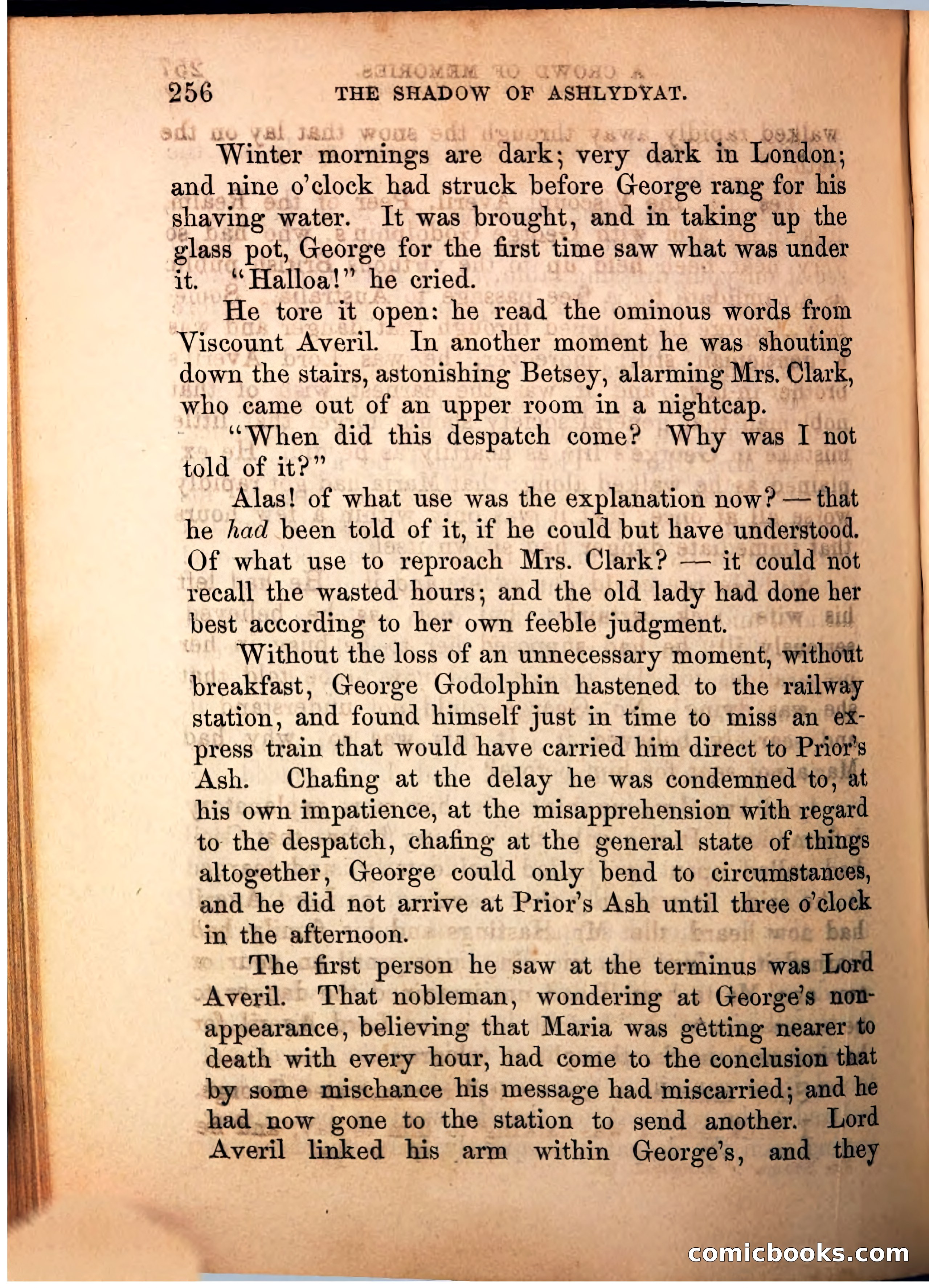The Shadow of Ashlydyat, Vol. III — page 262 of 335