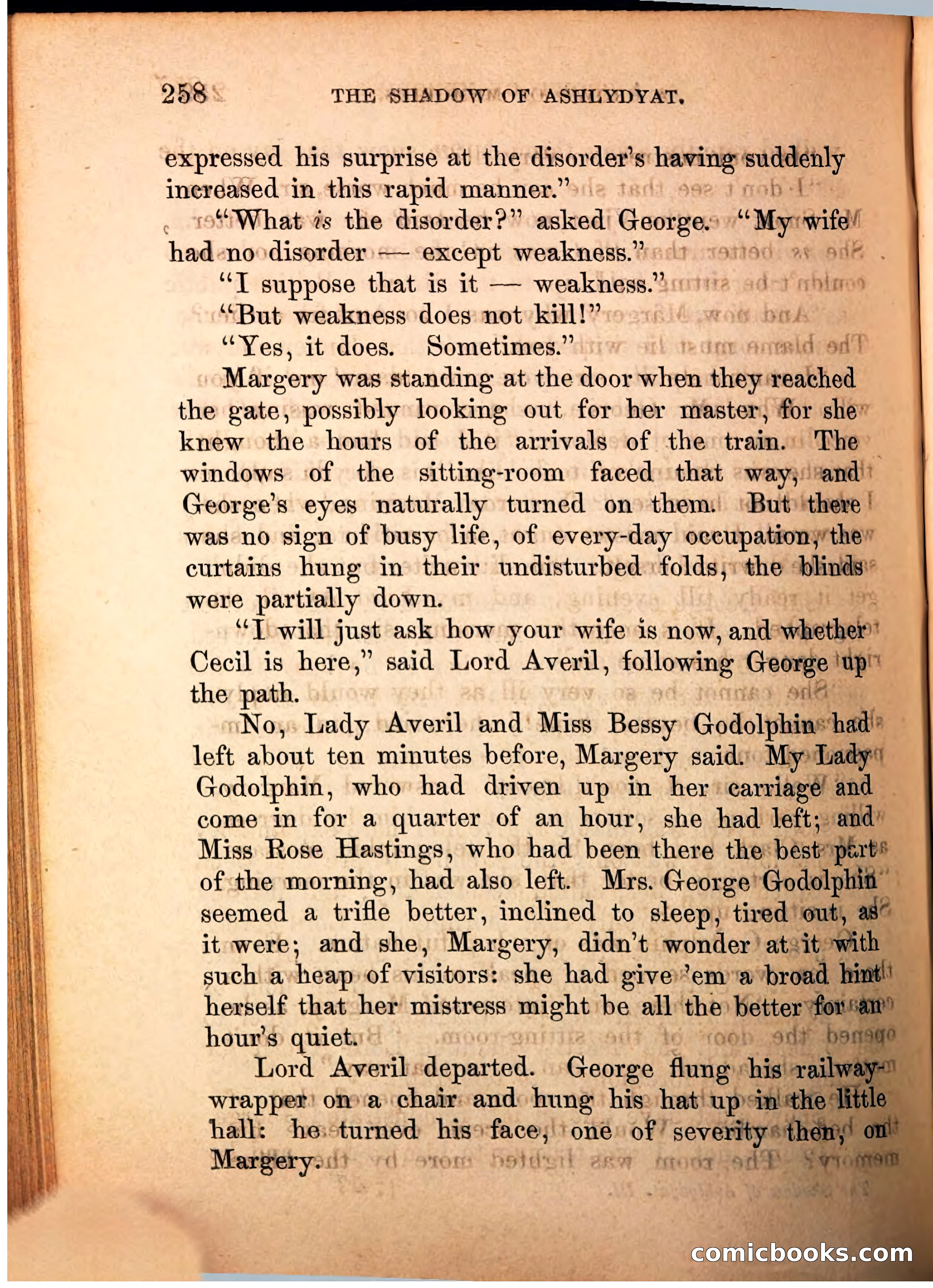 The Shadow of Ashlydyat, Vol. III — page 264 of 335