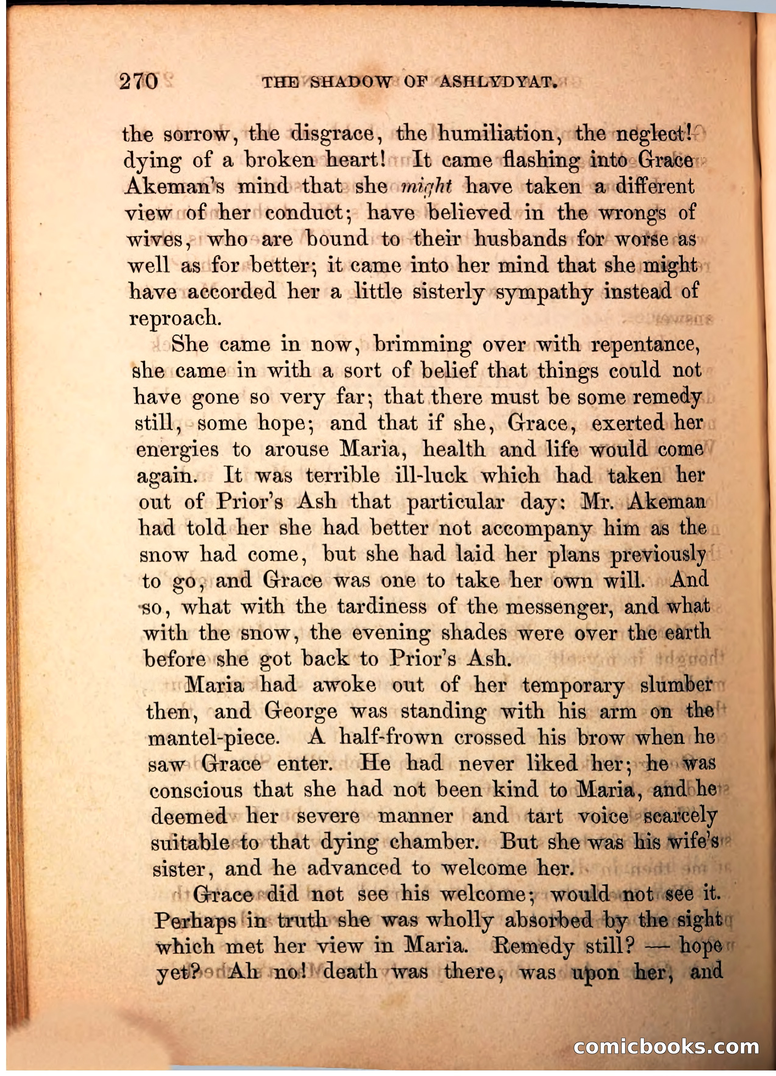 The Shadow of Ashlydyat, Vol. III — page 276 of 335