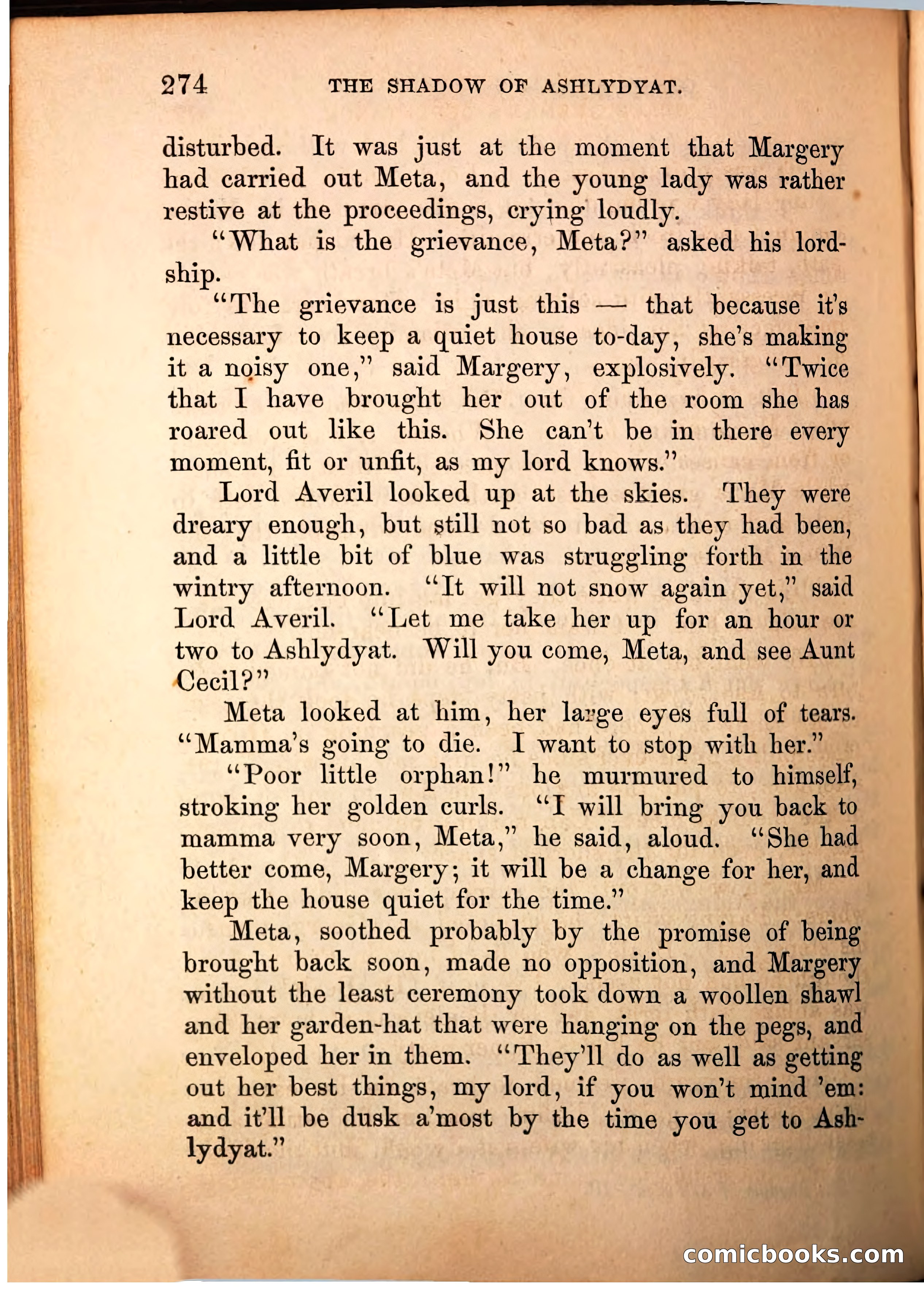 The Shadow of Ashlydyat, Vol. III — page 280 of 335