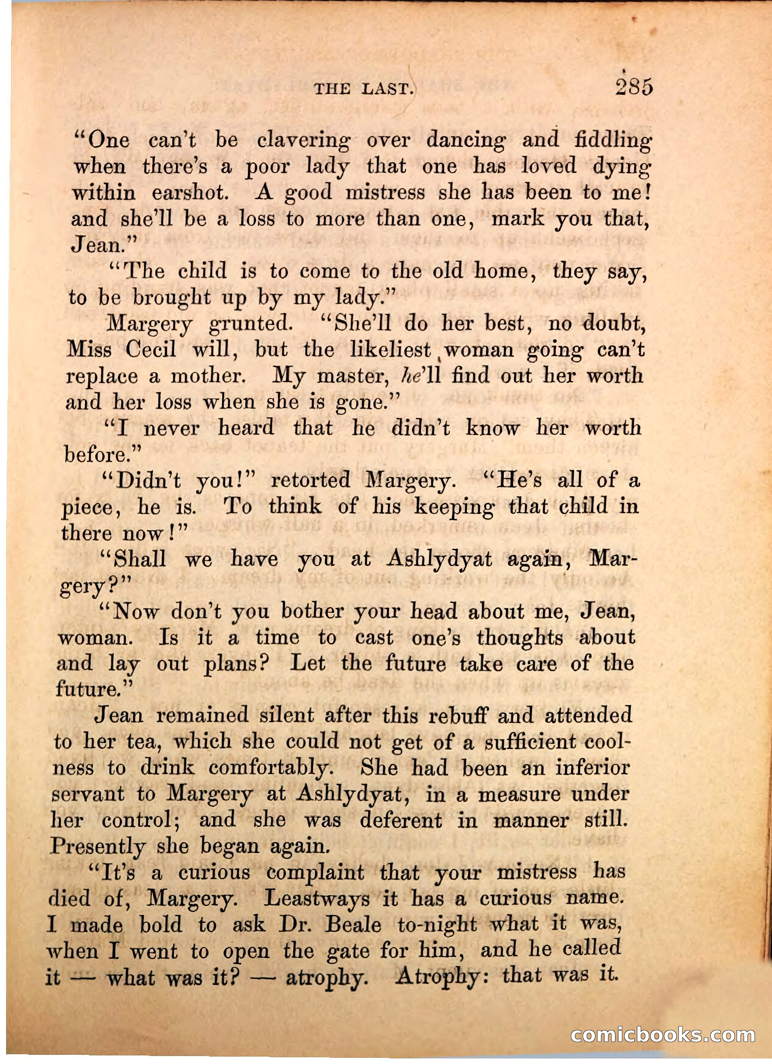 The Shadow of Ashlydyat, Vol. III — page 291 of 335