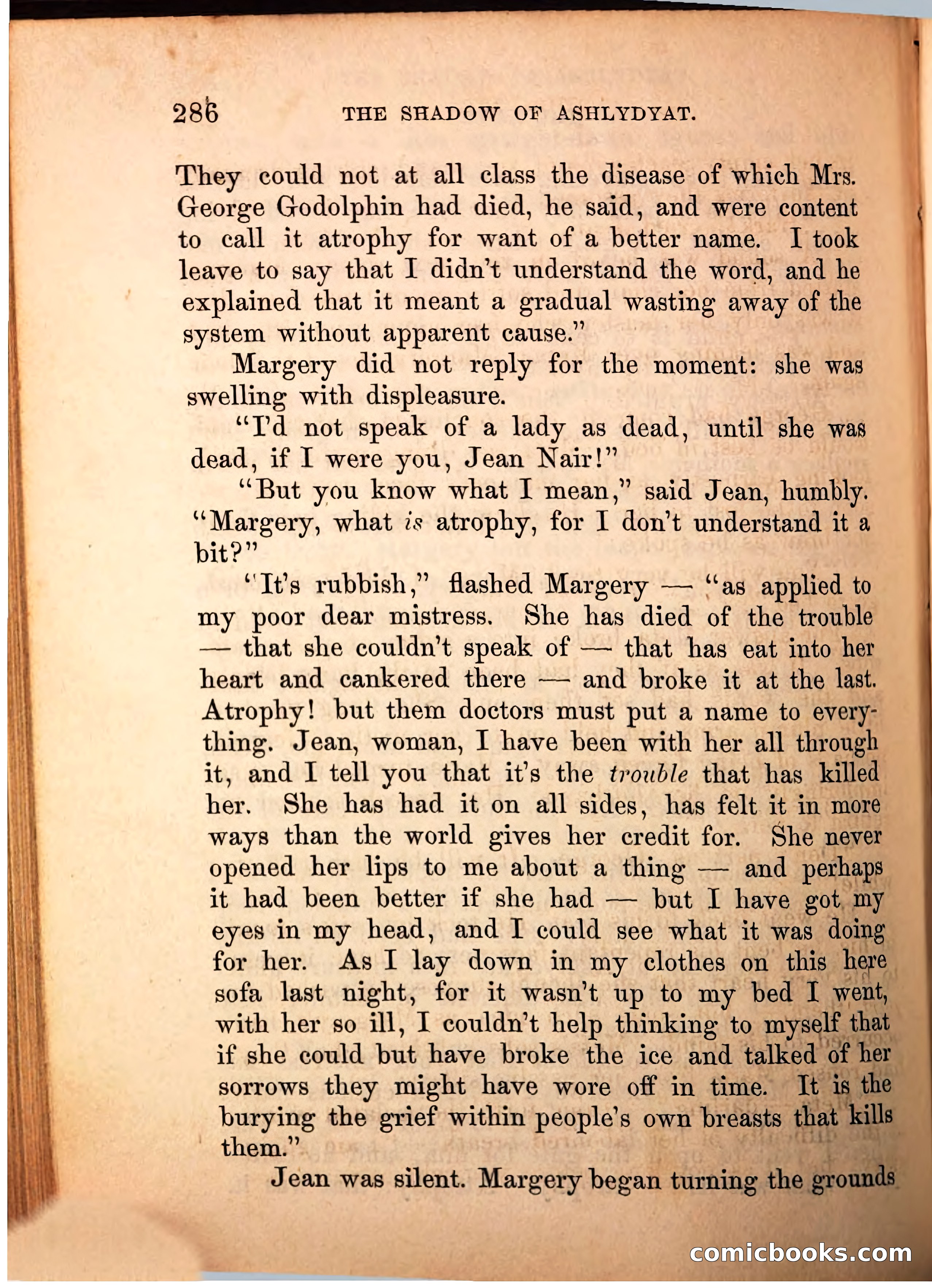 The Shadow of Ashlydyat, Vol. III — page 292 of 335
