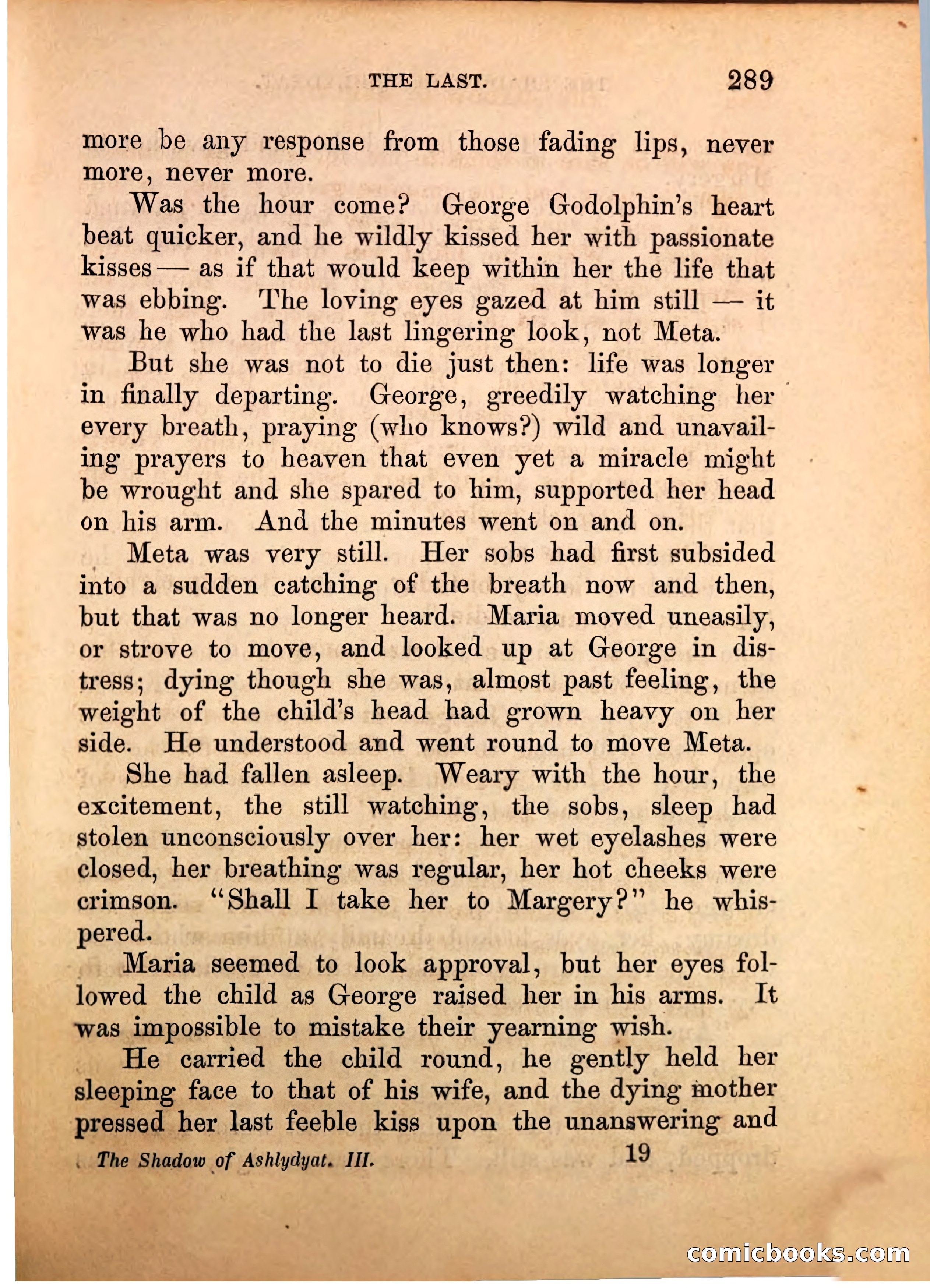 The Shadow of Ashlydyat, Vol. III — page 295 of 335