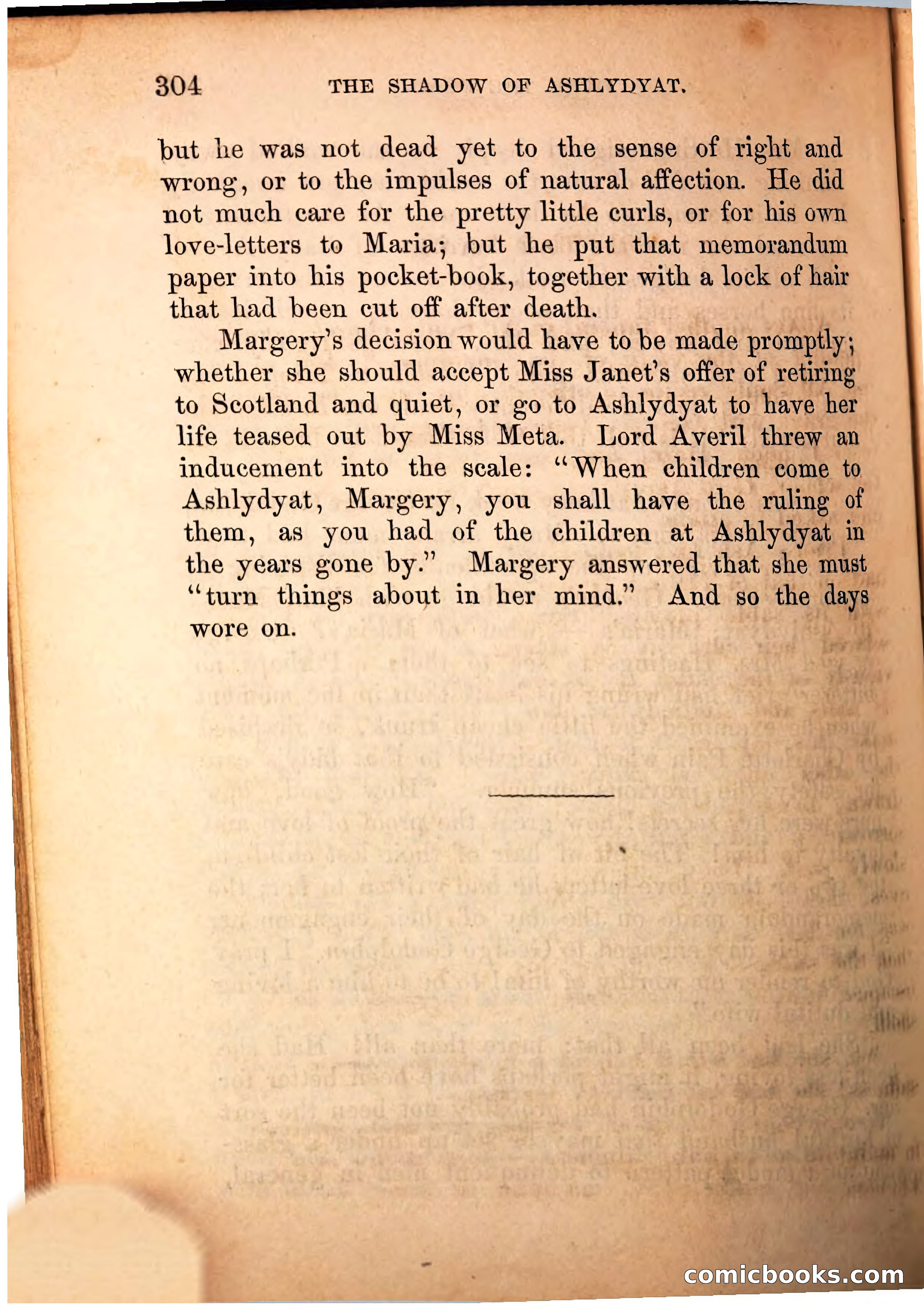 The Shadow of Ashlydyat, Vol. III — page 310 of 335