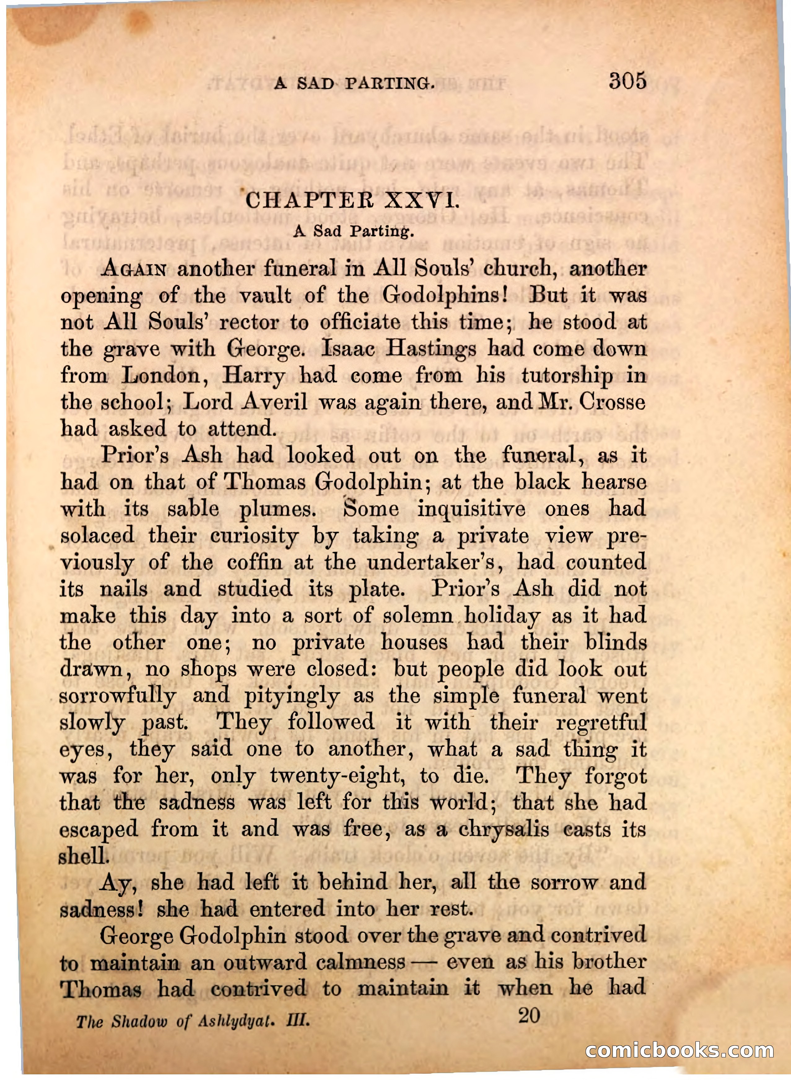 The Shadow of Ashlydyat, Vol. III — page 311 of 335