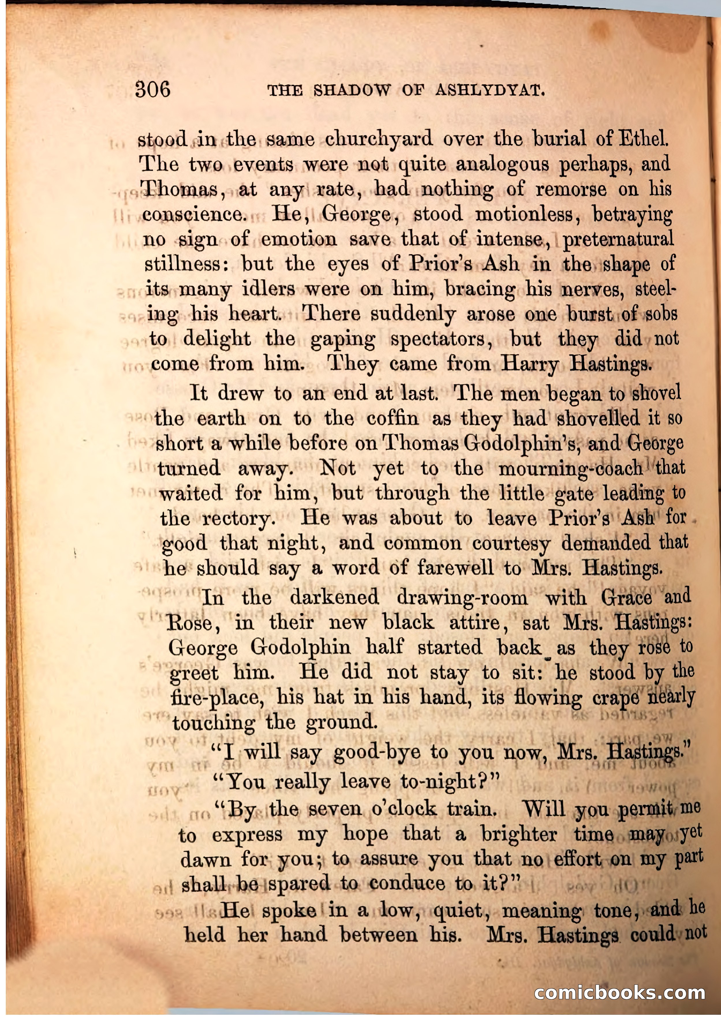The Shadow of Ashlydyat, Vol. III — page 312 of 335