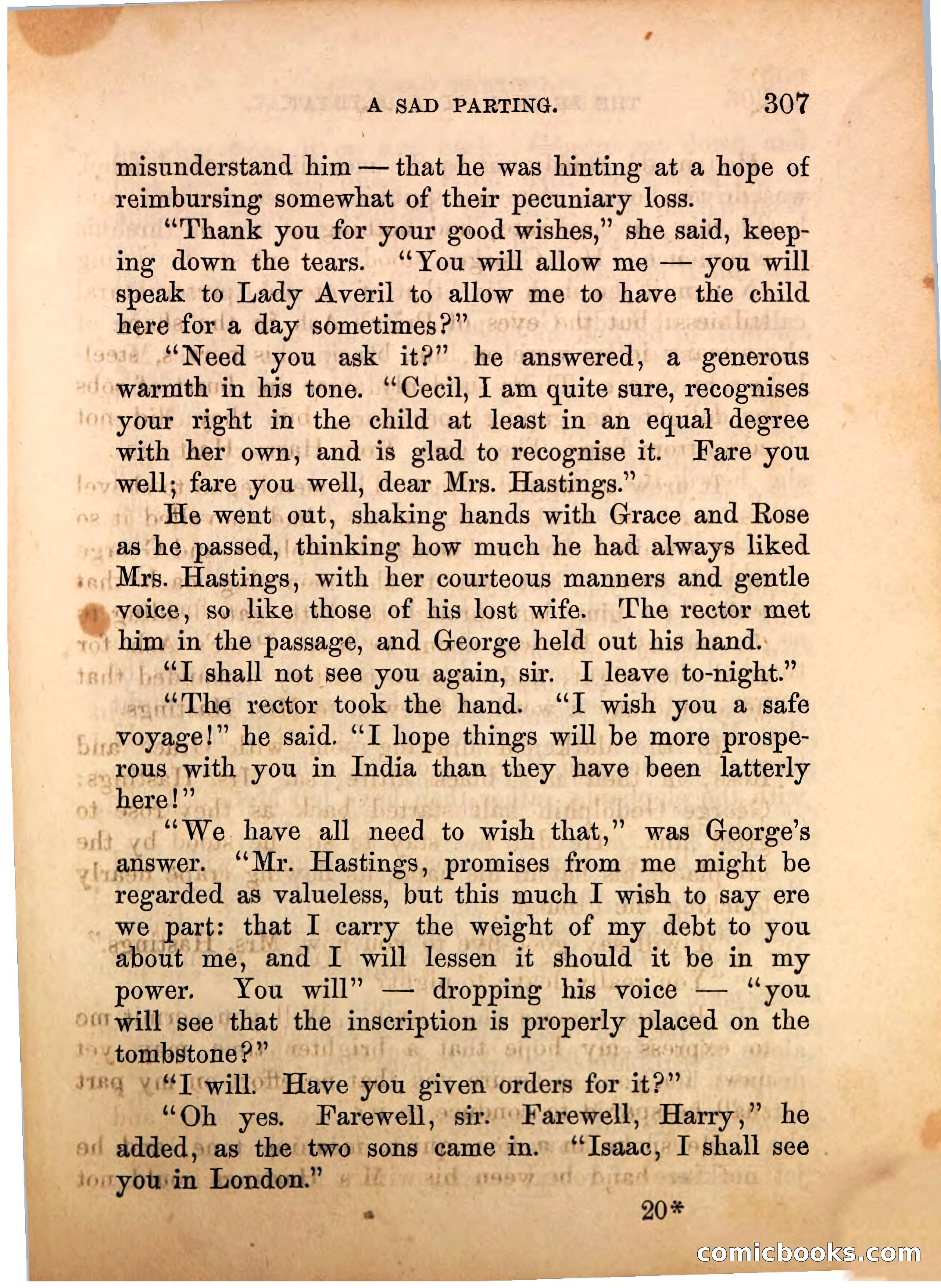 The Shadow of Ashlydyat, Vol. III — page 313 of 335