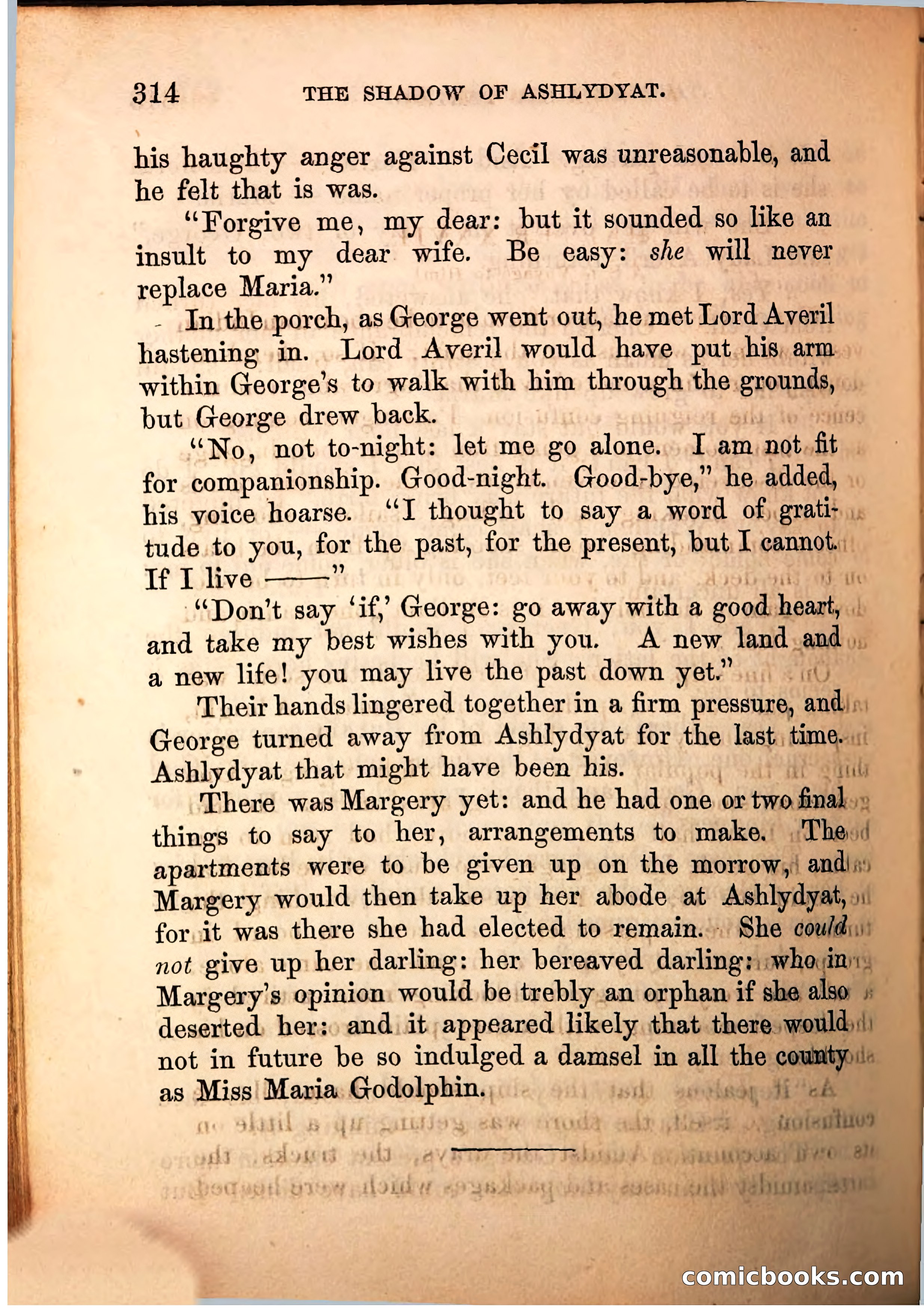 The Shadow of Ashlydyat, Vol. III — page 320 of 335