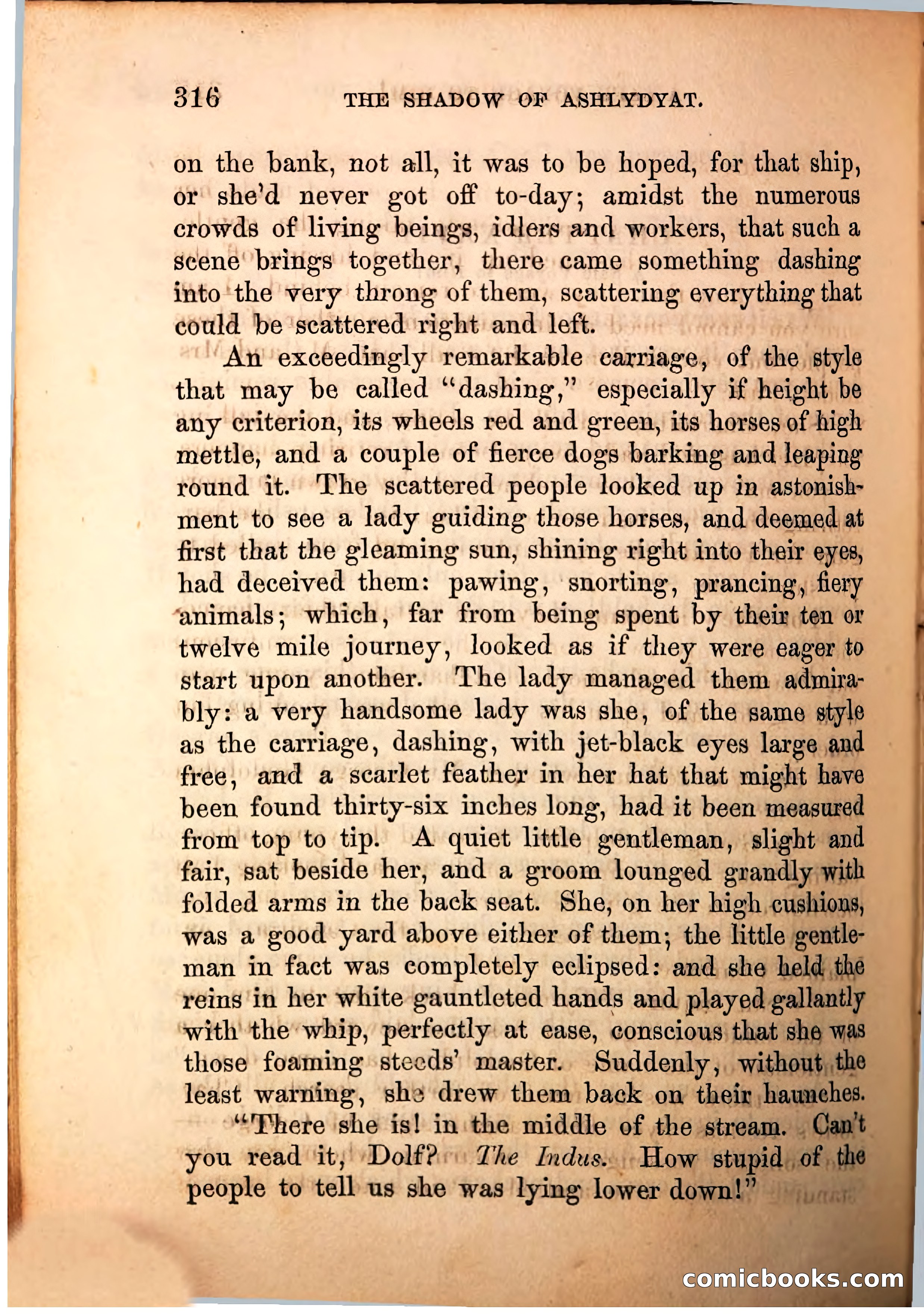 The Shadow of Ashlydyat, Vol. III — page 322 of 335