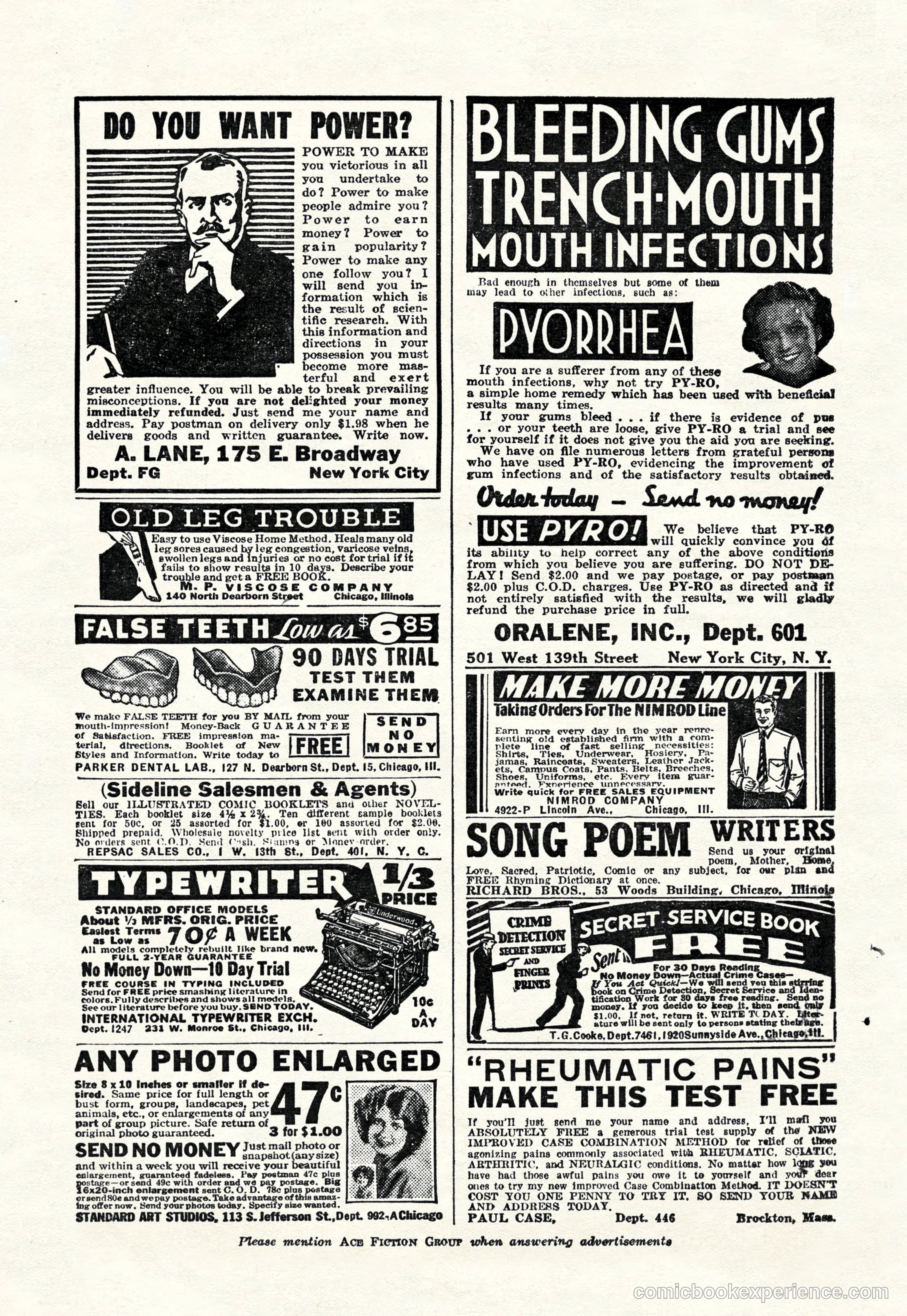10-Story Detective Magazine Cover — page 8 of 116