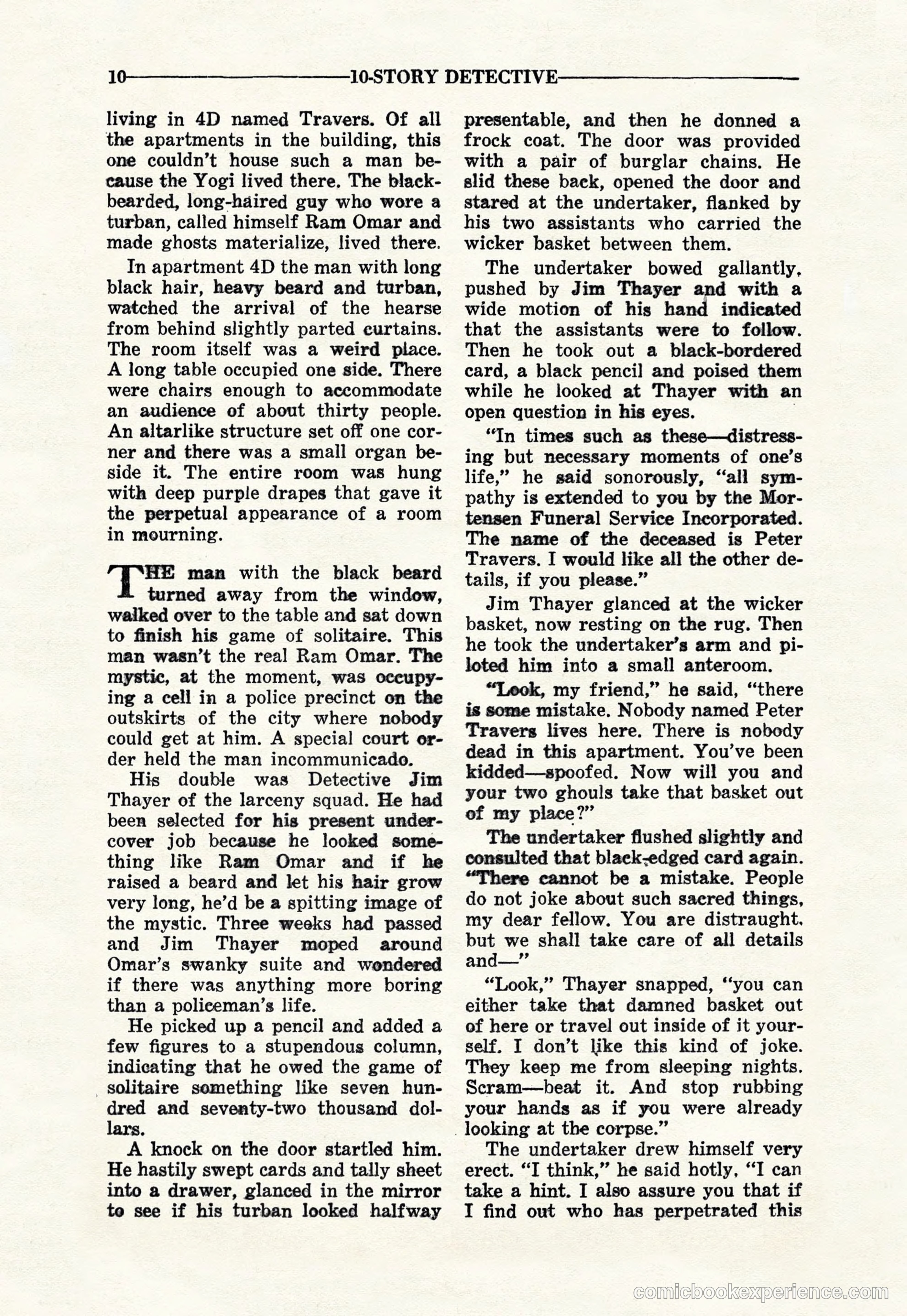 10-Story Detective Magazine Cover — page 12 of 116