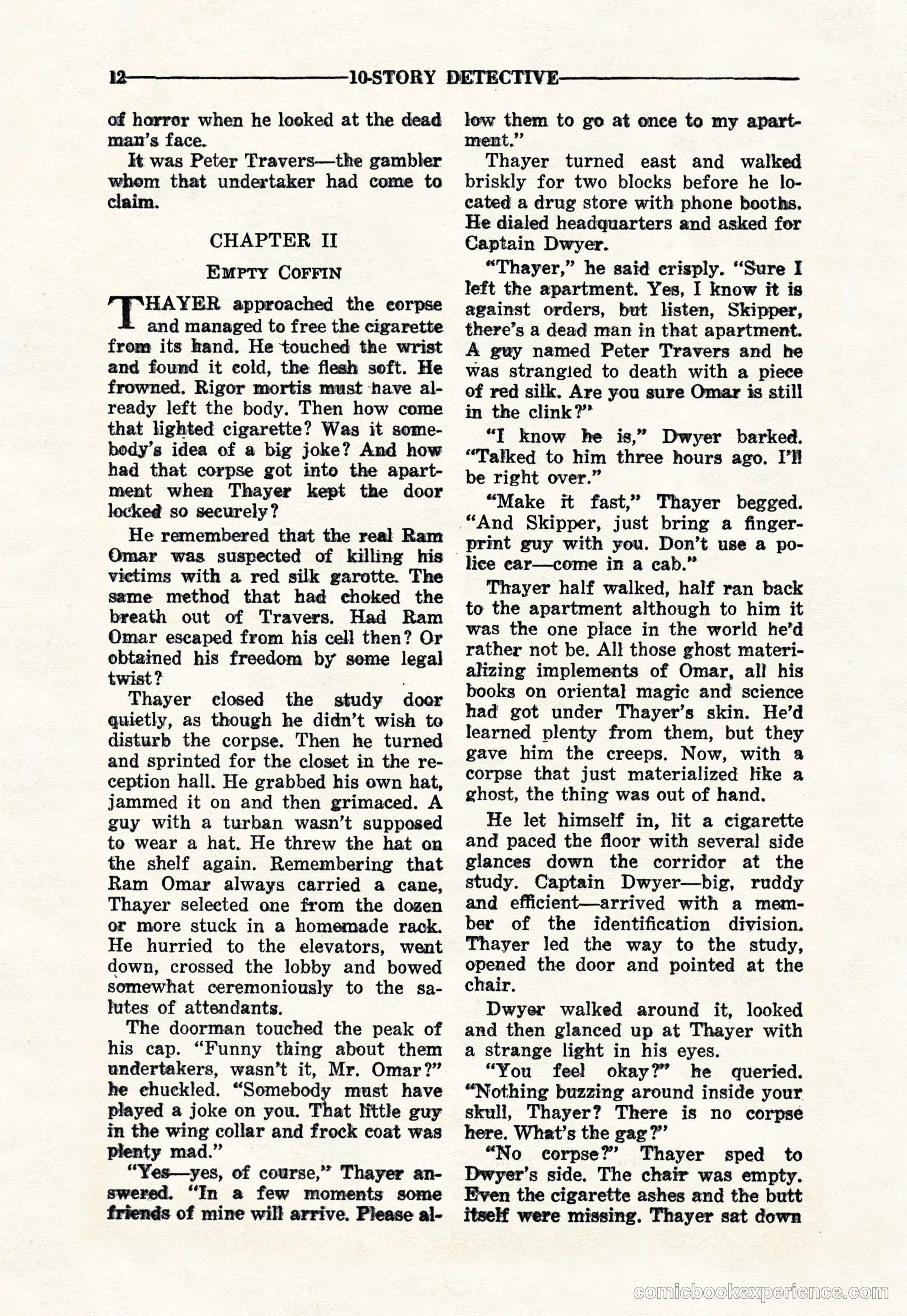 10-Story Detective Magazine Cover — page 14 of 116