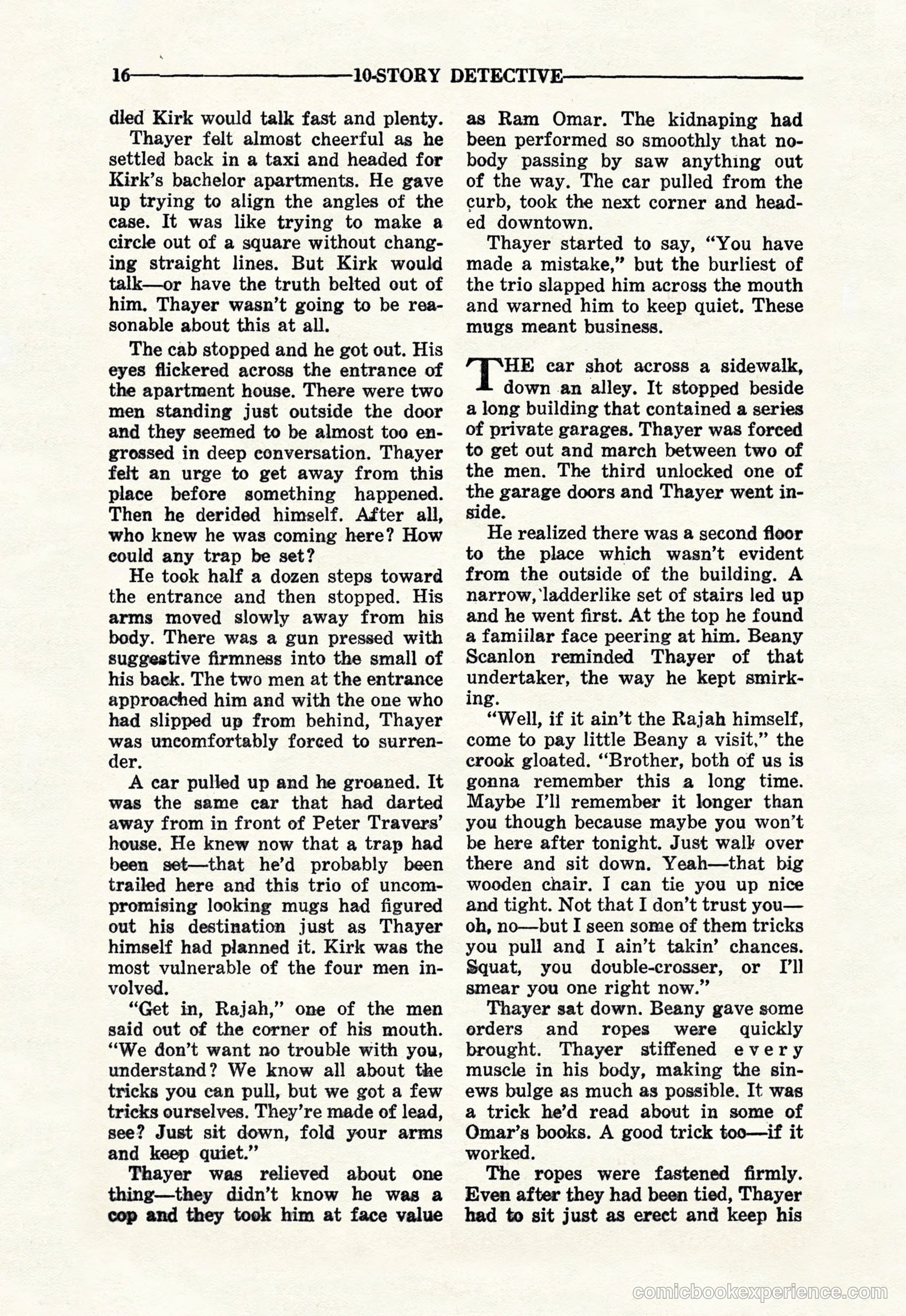 10-Story Detective Magazine Cover — page 18 of 116