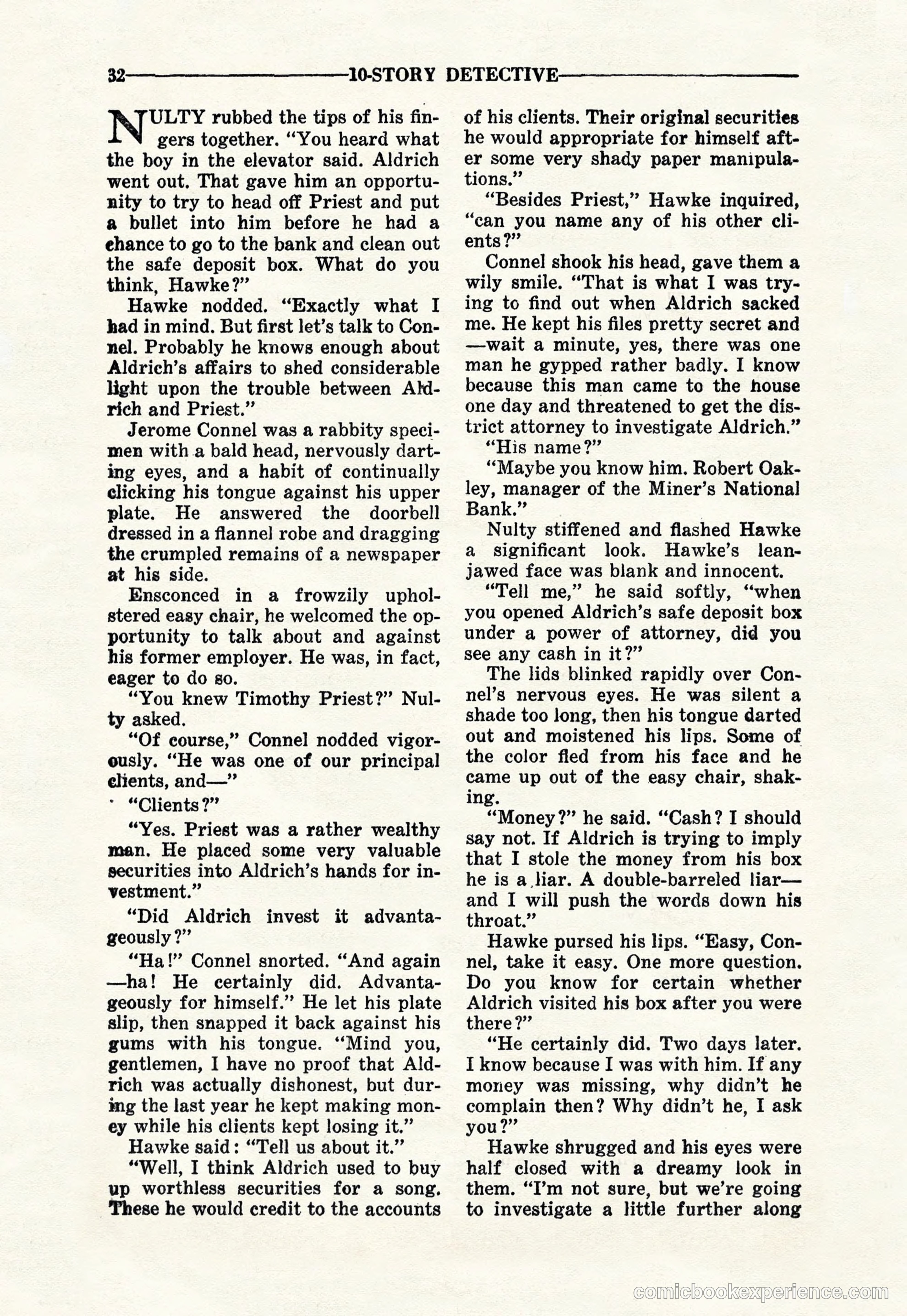 10-Story Detective Magazine Cover — page 34 of 116