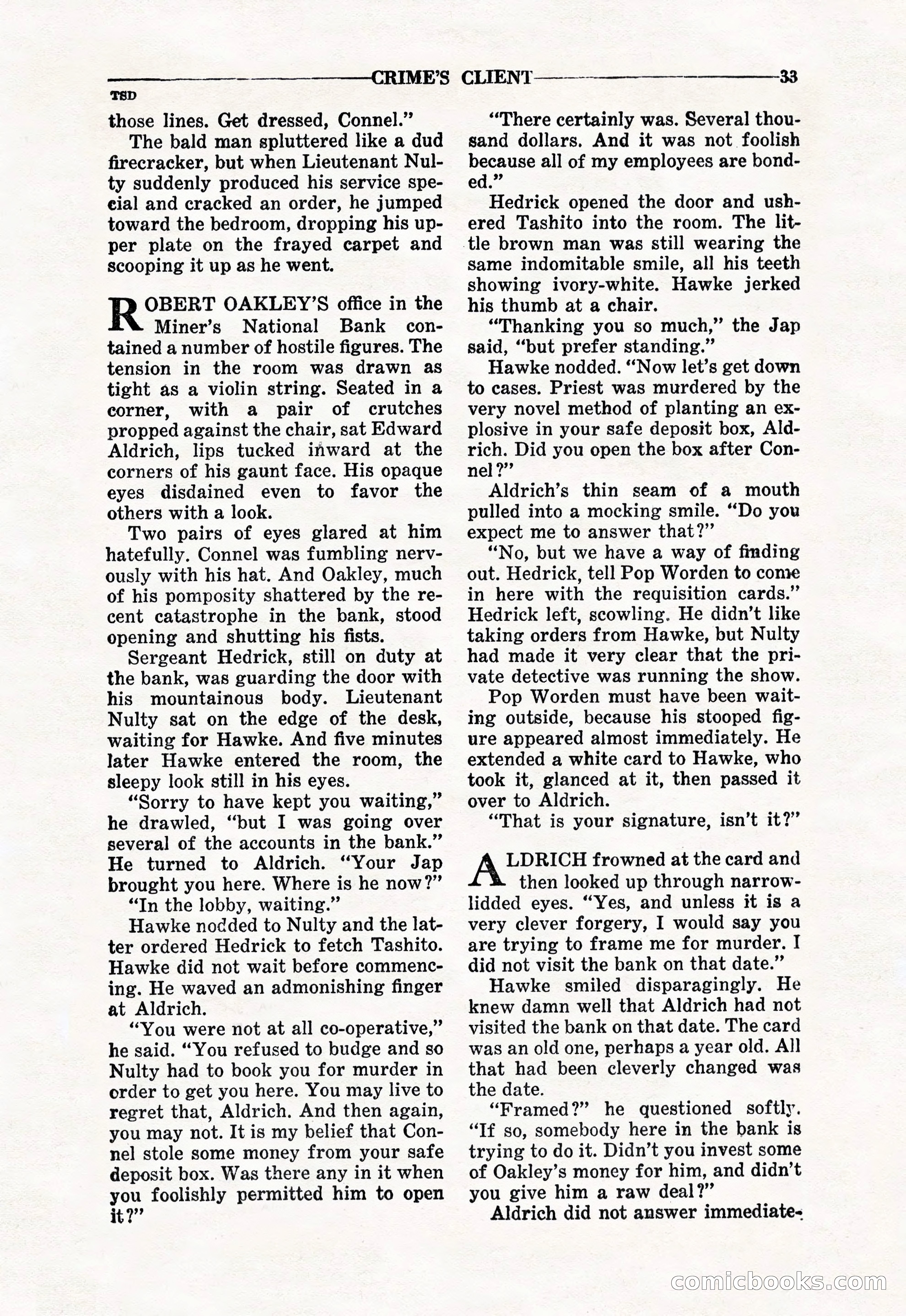 10-Story Detective Magazine Cover — page 35 of 116