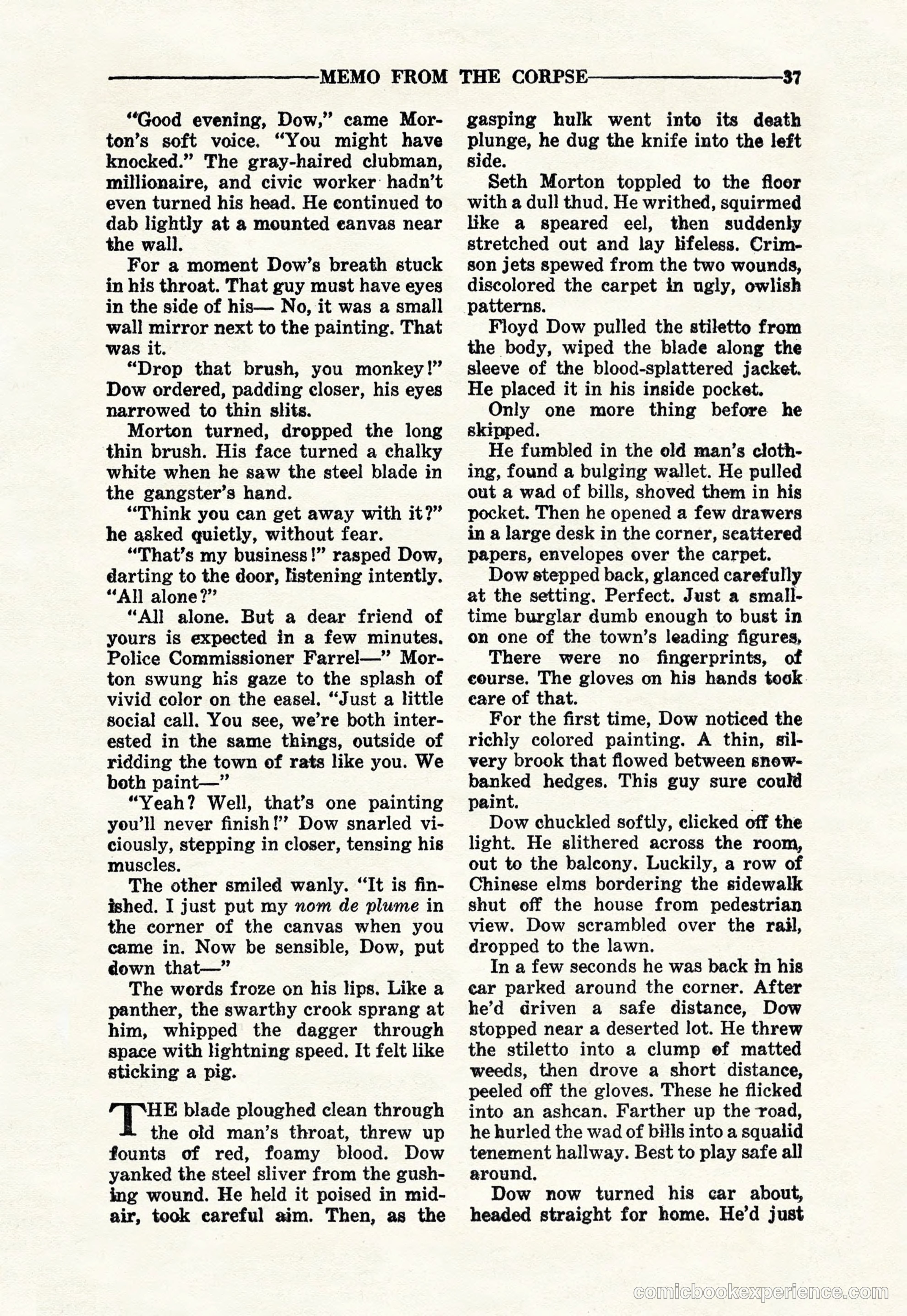 10-Story Detective Magazine Cover — page 39 of 116