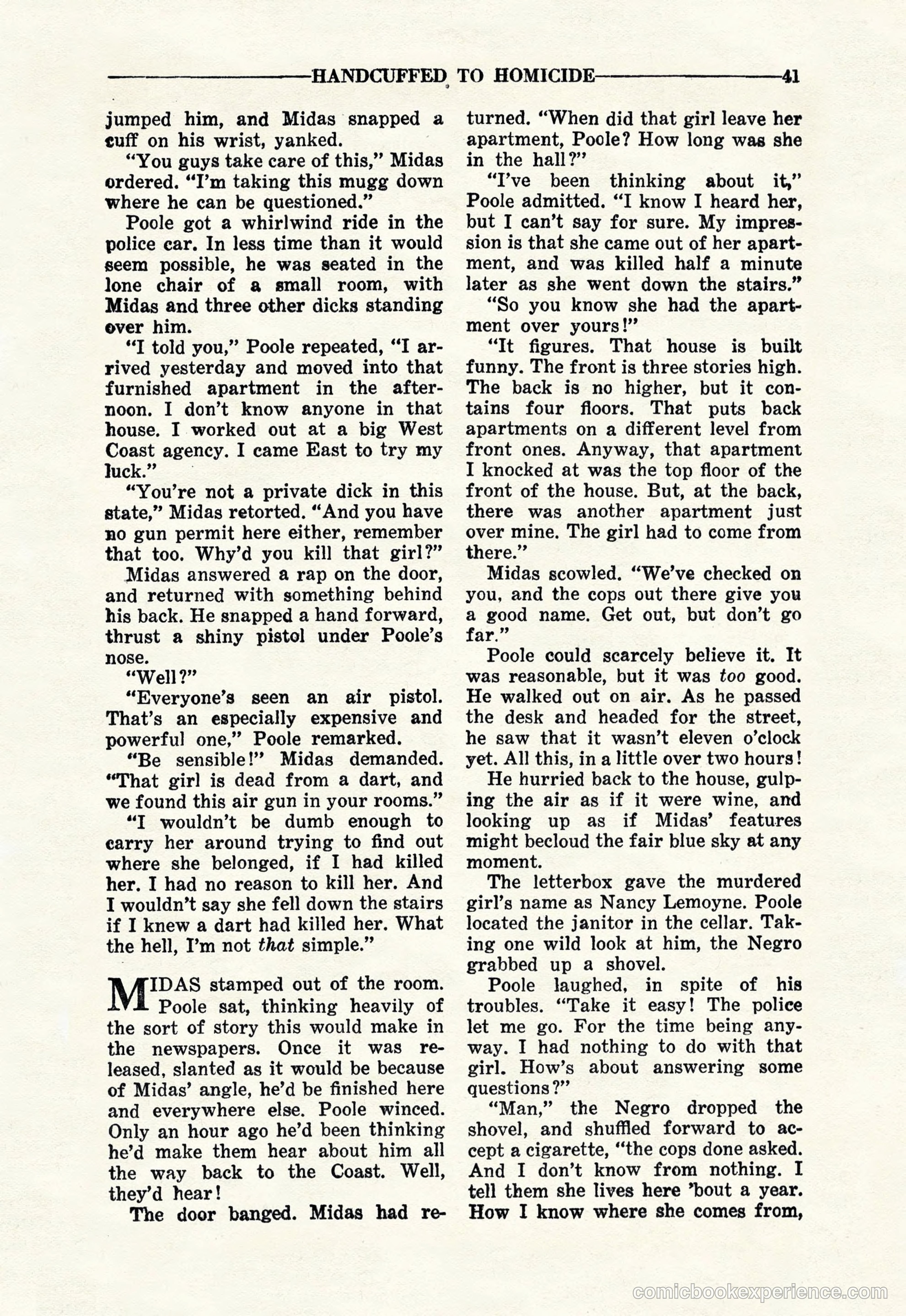 10-Story Detective Magazine Cover — page 43 of 116