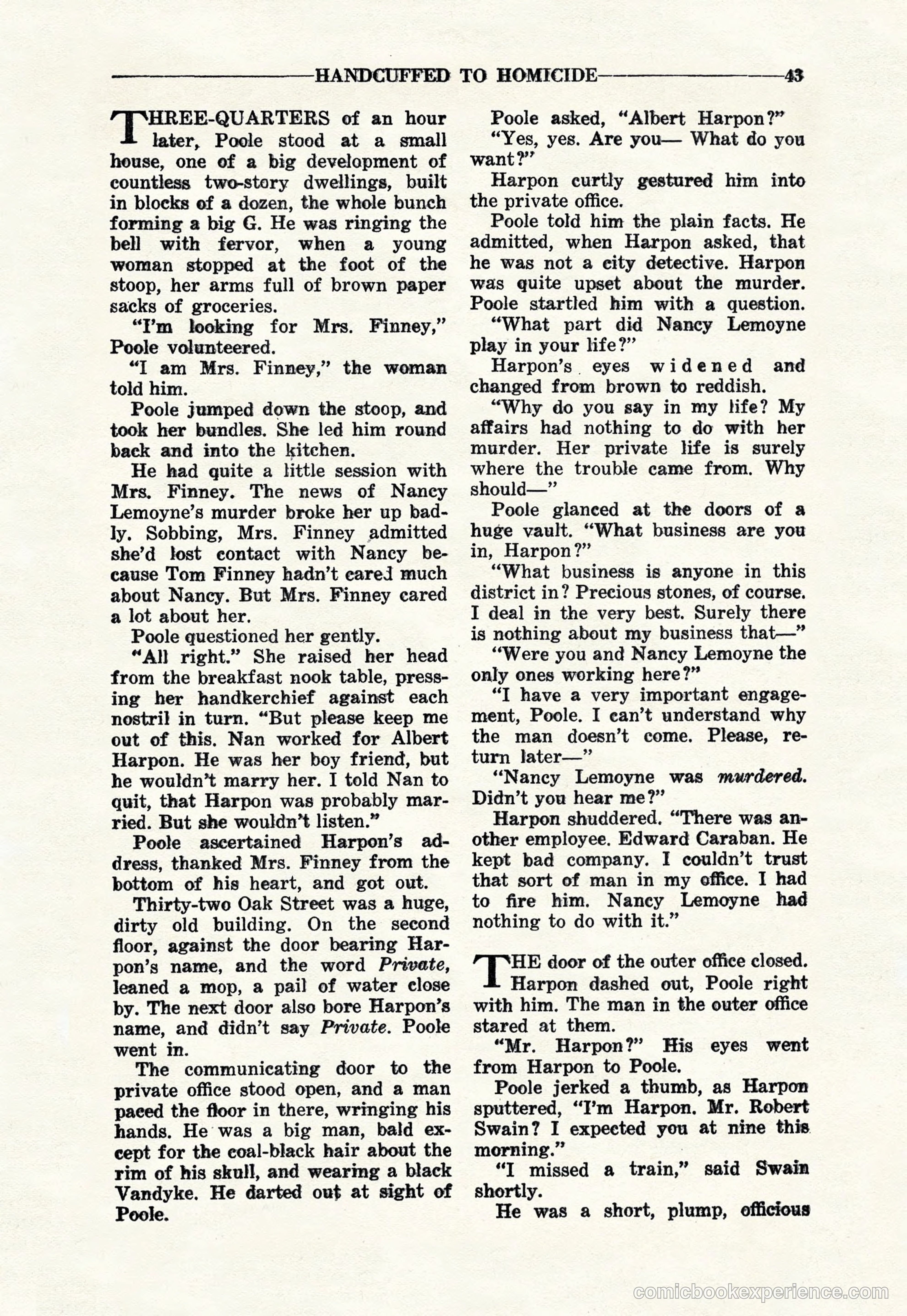10-Story Detective Magazine Cover — page 45 of 116