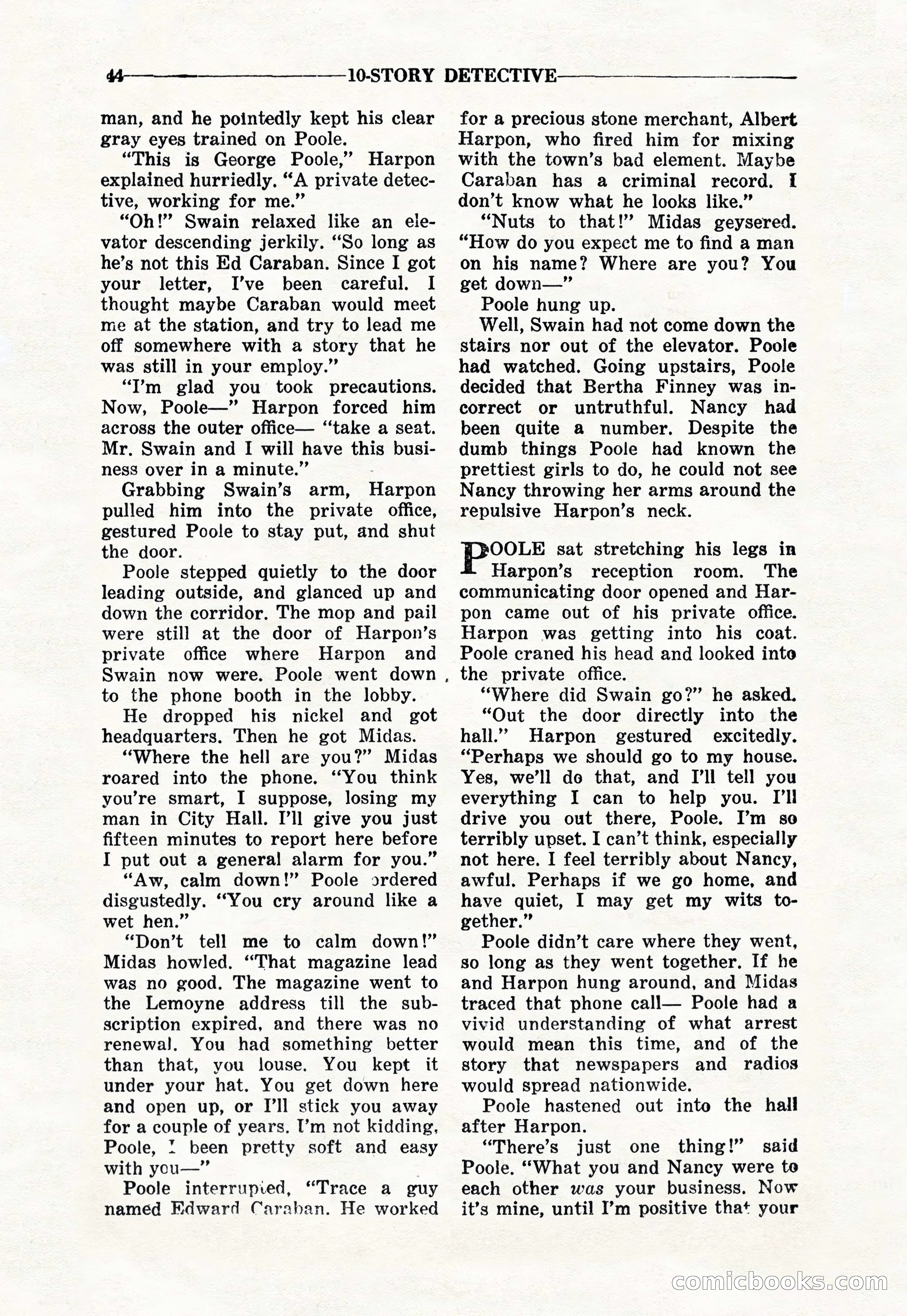 10-Story Detective Magazine Cover — page 46 of 116