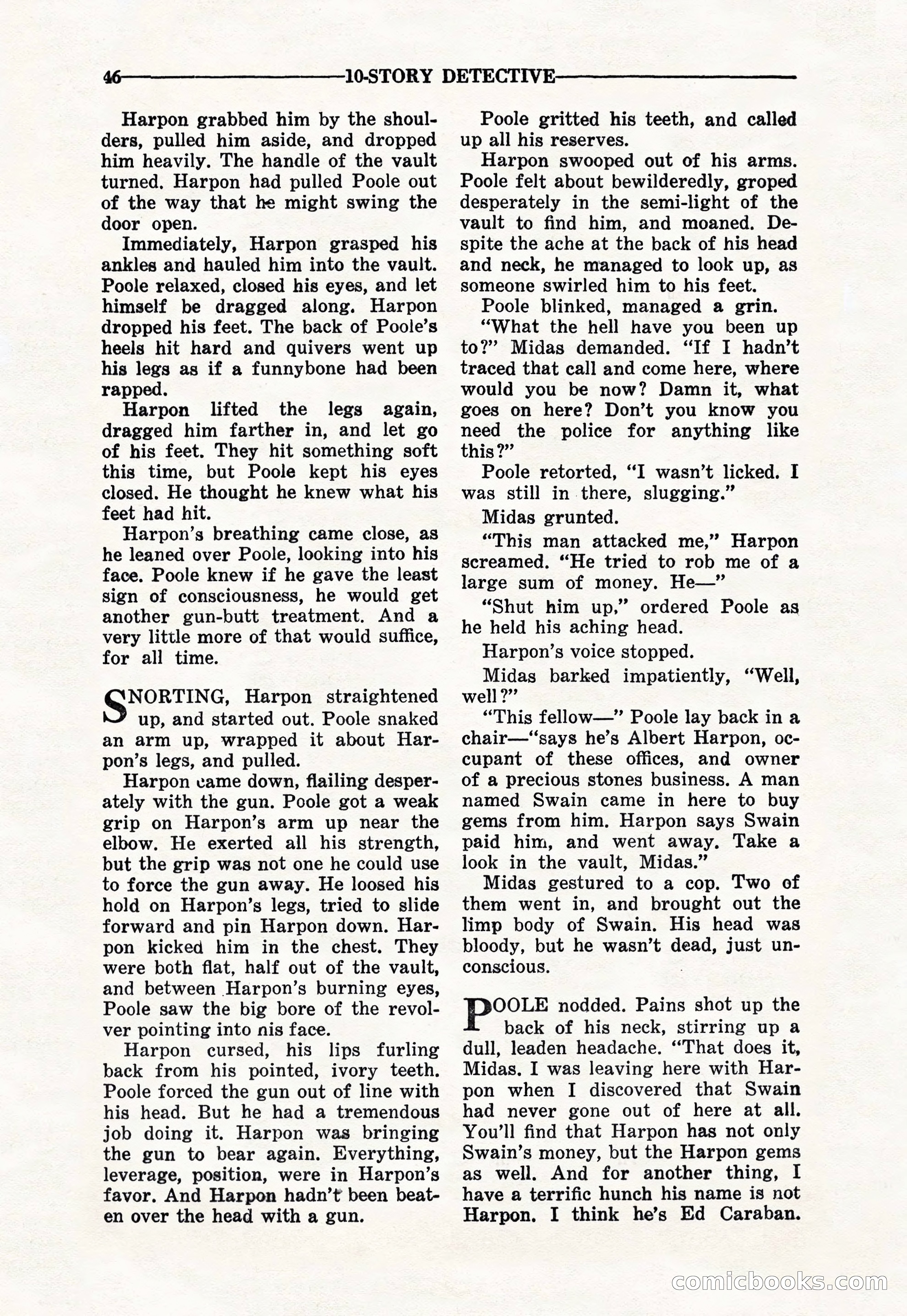 10-Story Detective Magazine Cover — page 48 of 116