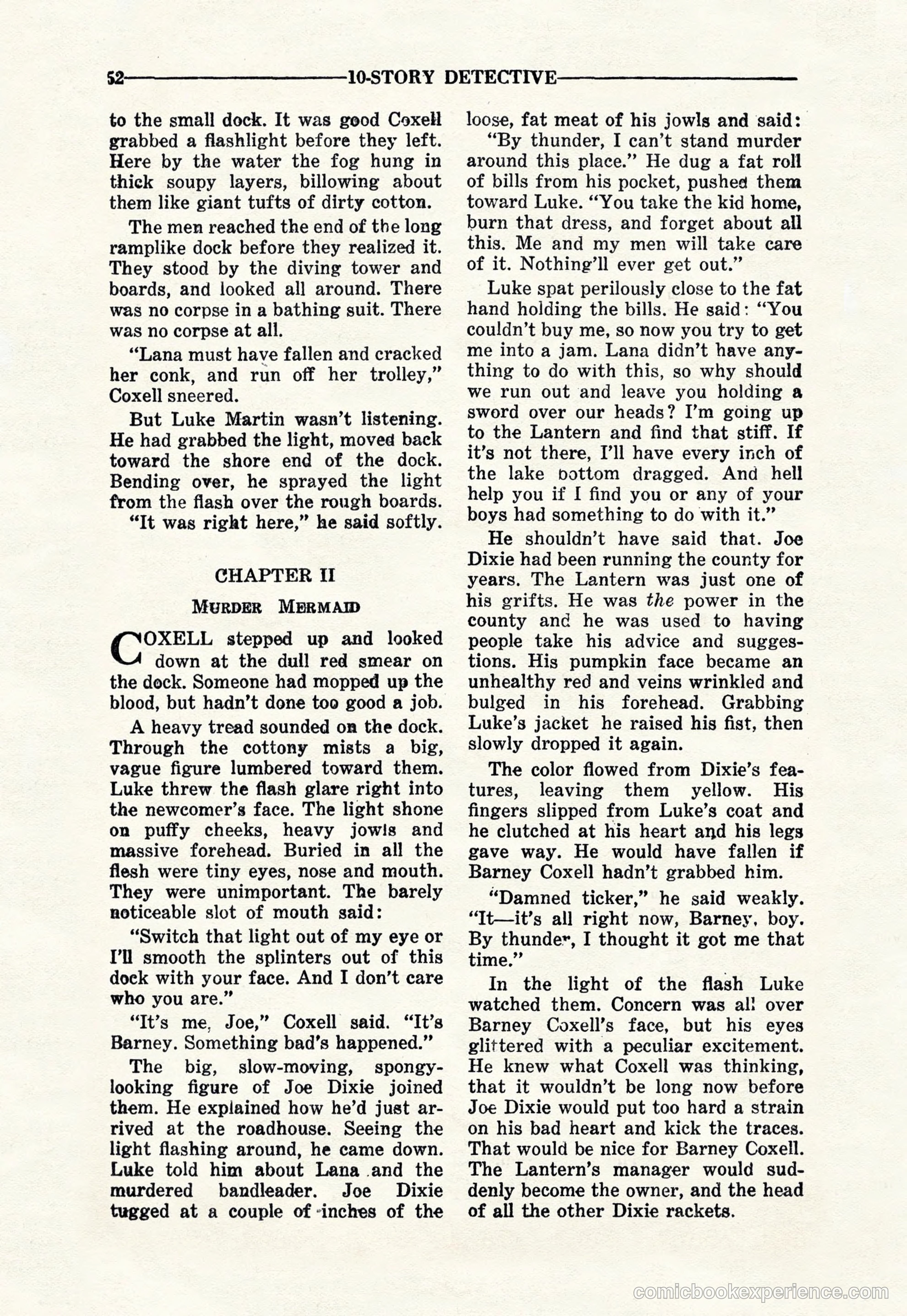 10-Story Detective Magazine Cover — page 54 of 116
