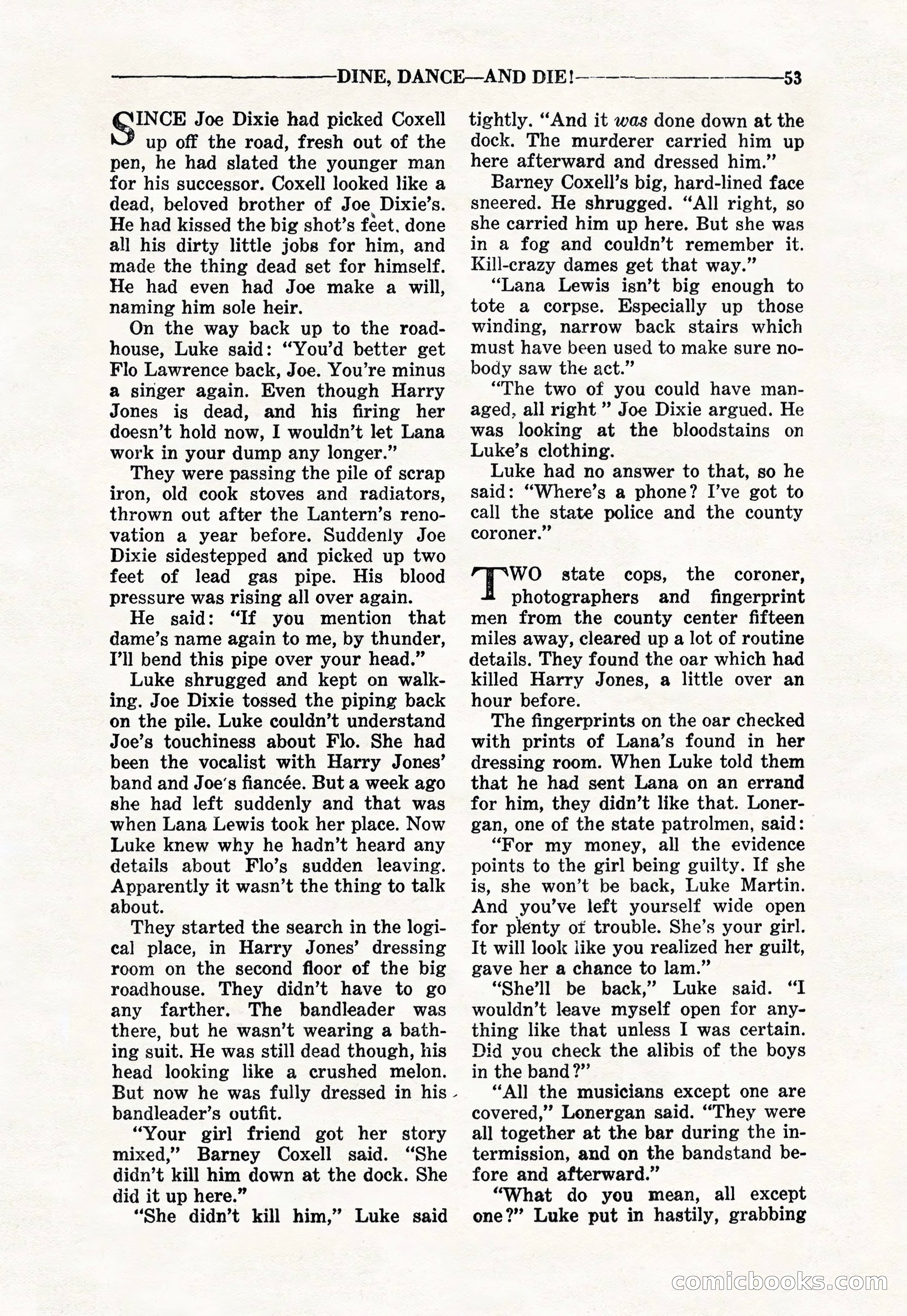 10-Story Detective Magazine Cover — page 55 of 116