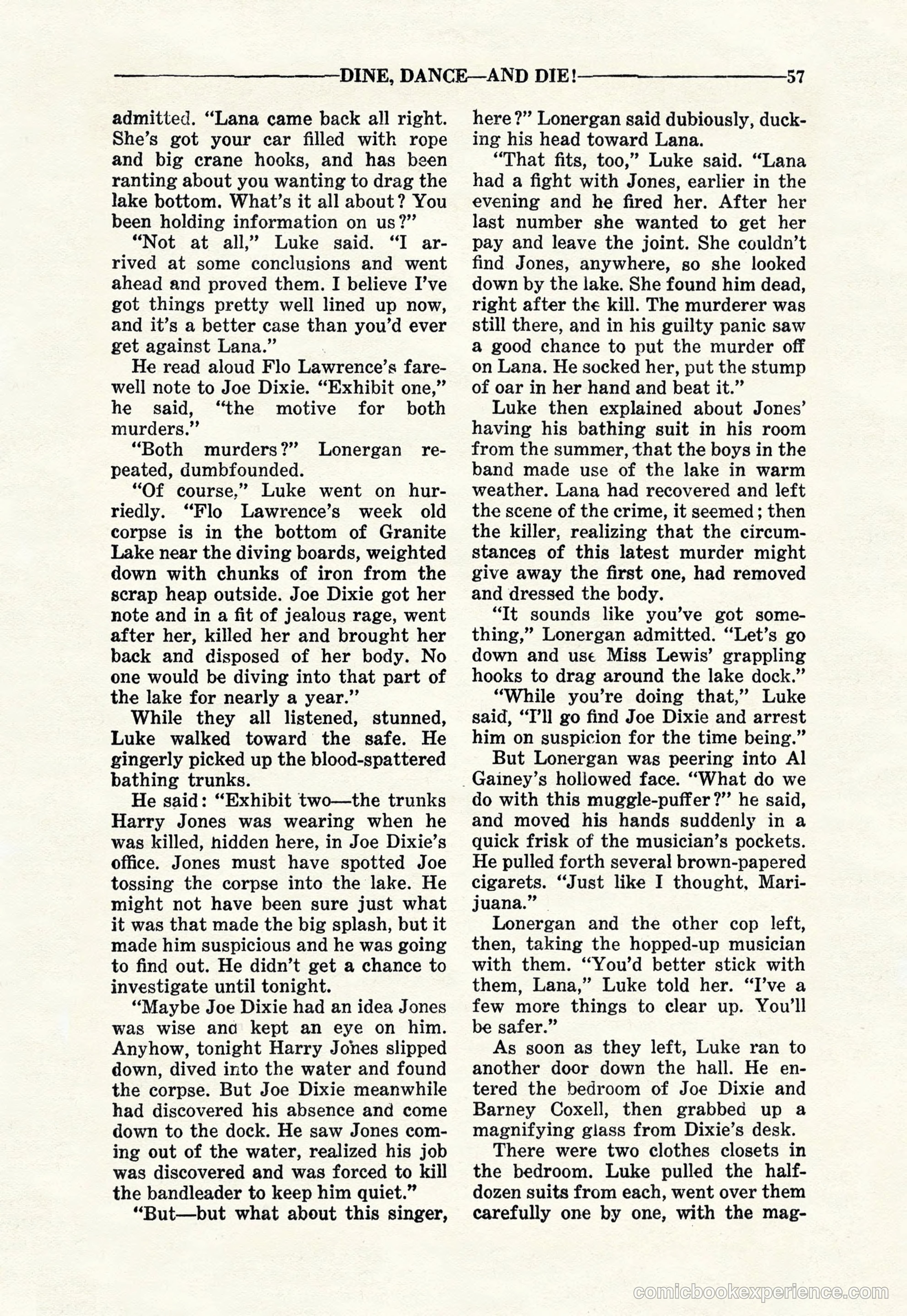 10-Story Detective Magazine Cover — page 59 of 116