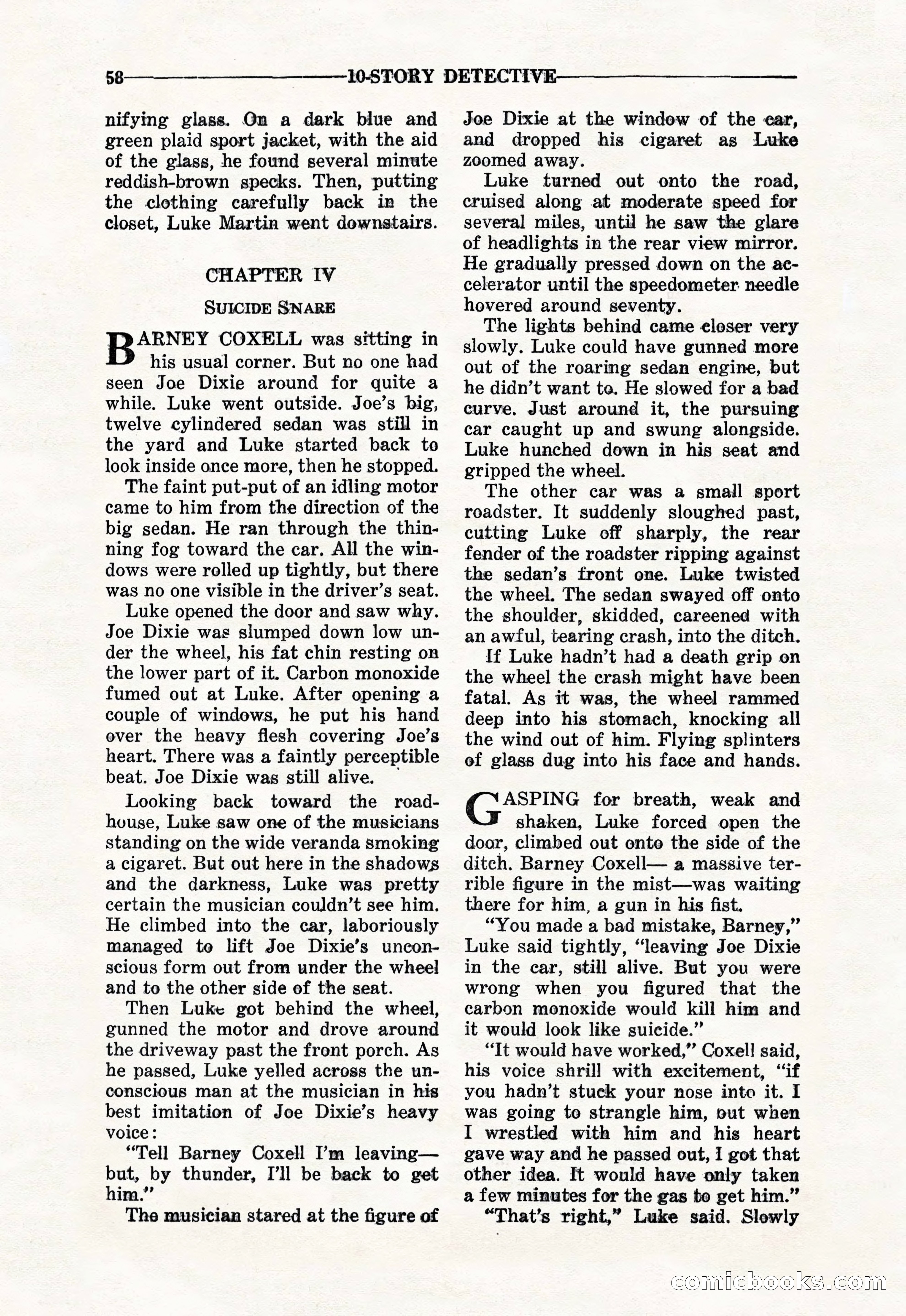 10-Story Detective Magazine Cover — page 60 of 116