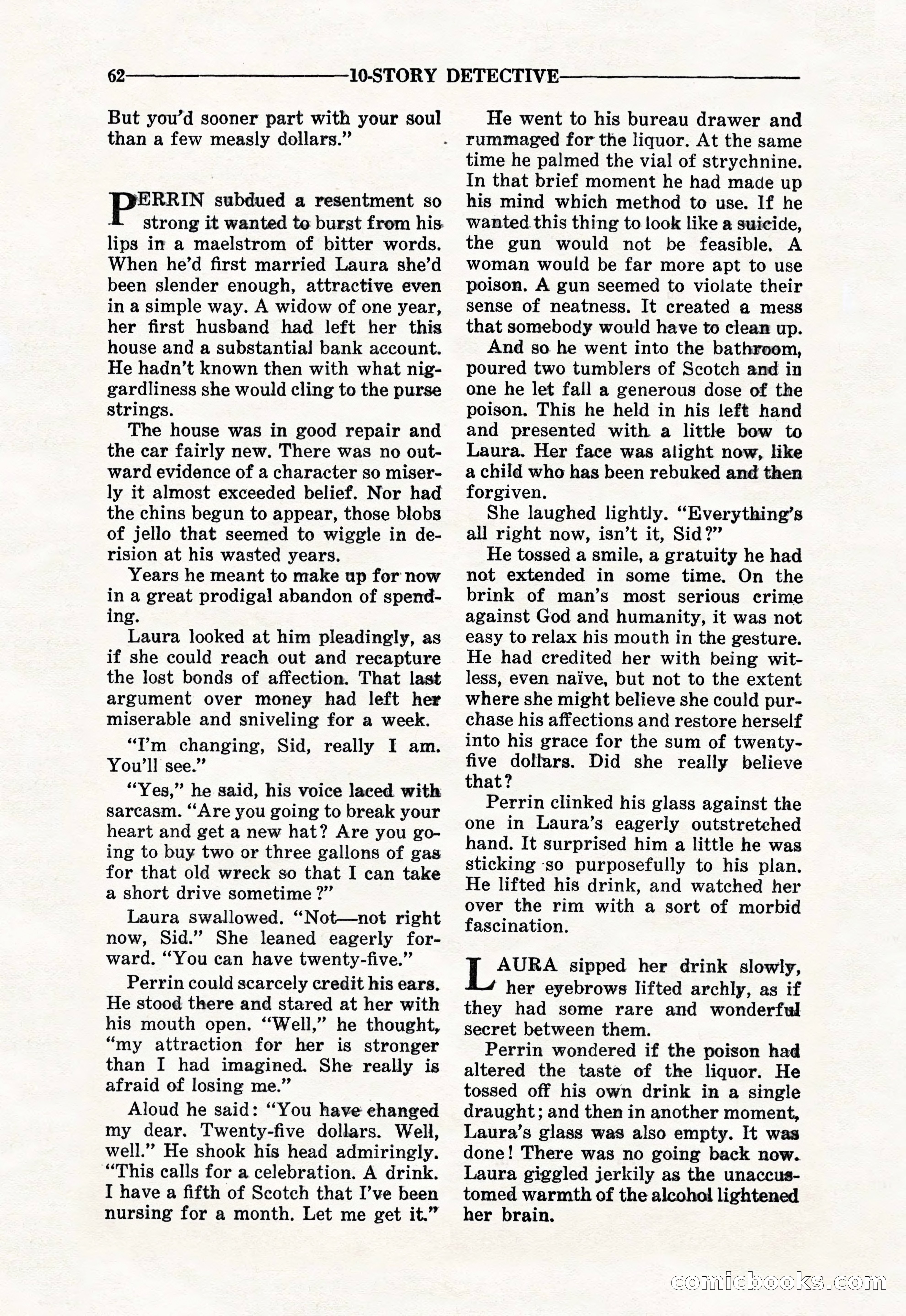 10-Story Detective Magazine Cover — page 64 of 116