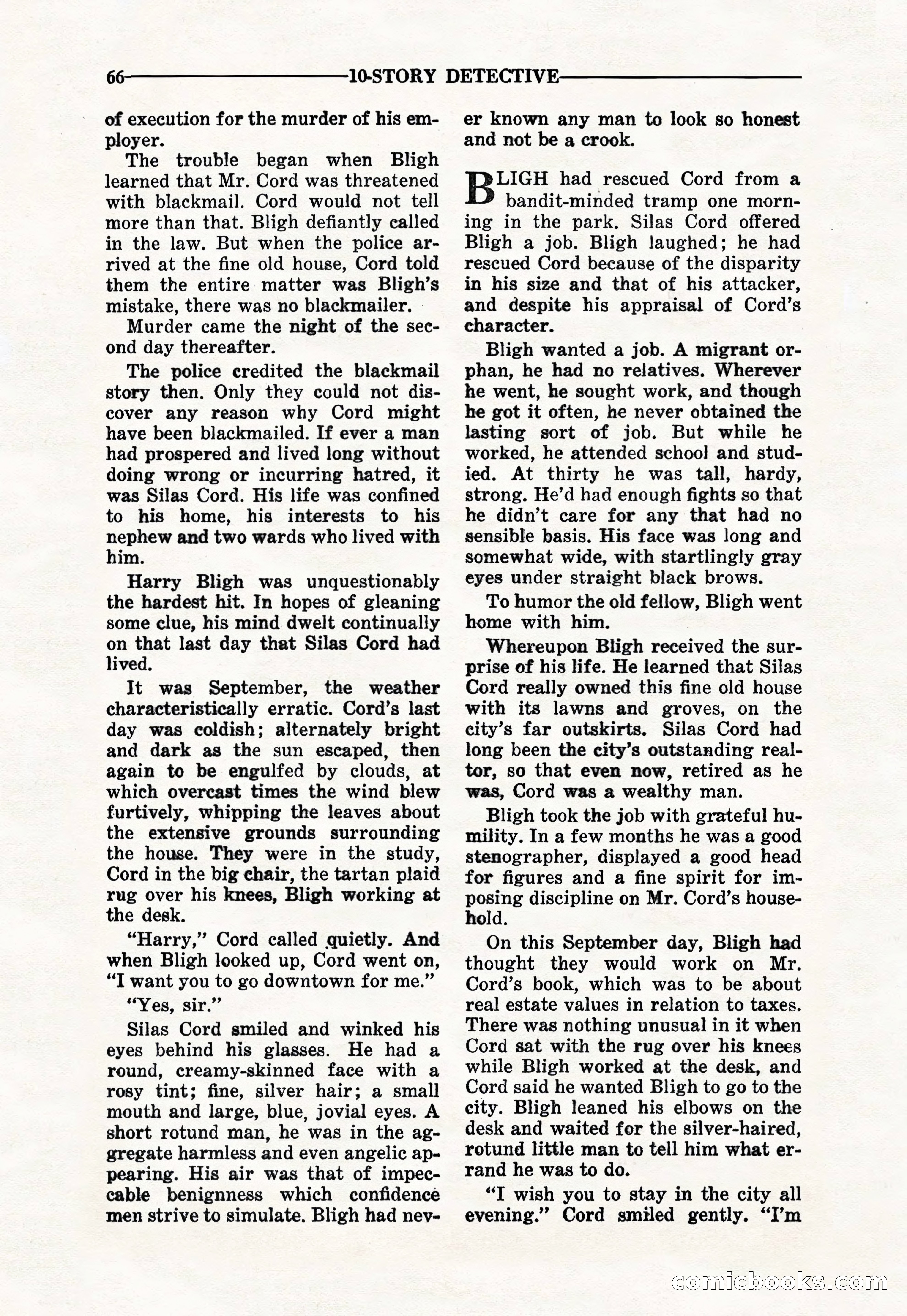 10-Story Detective Magazine Cover — page 68 of 116