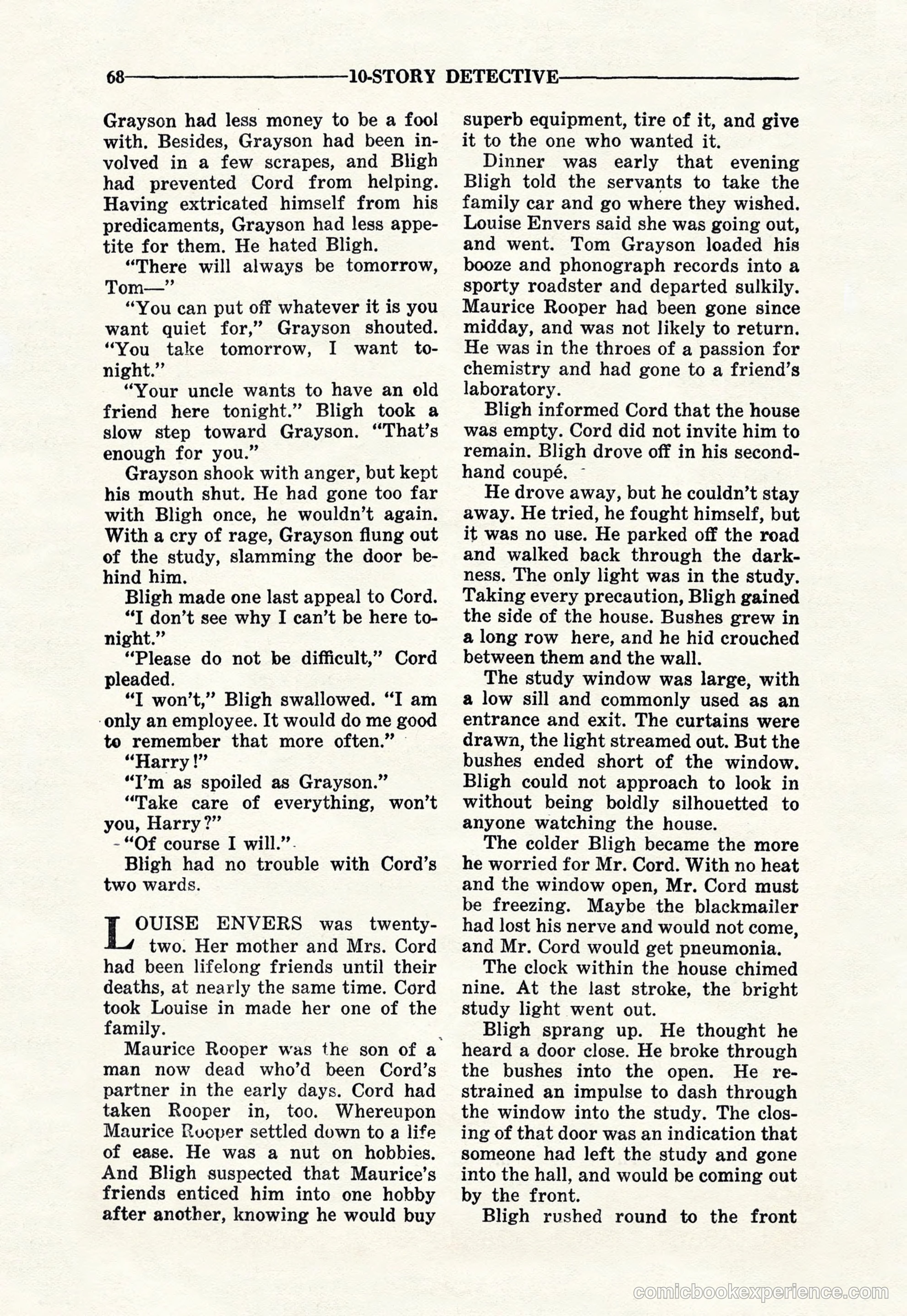 10-Story Detective Magazine Cover — page 70 of 116