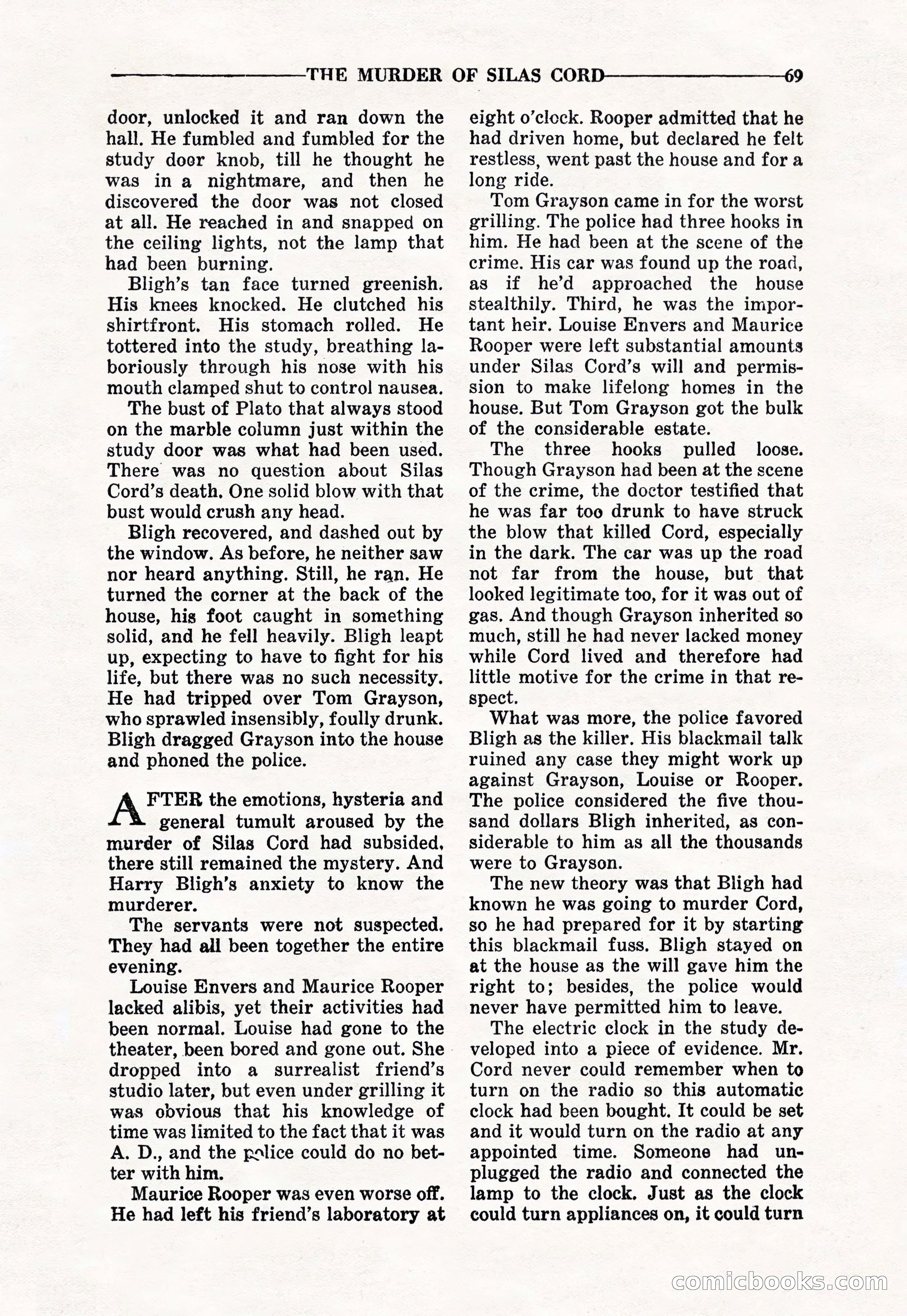 10-Story Detective Magazine Cover — page 71 of 116