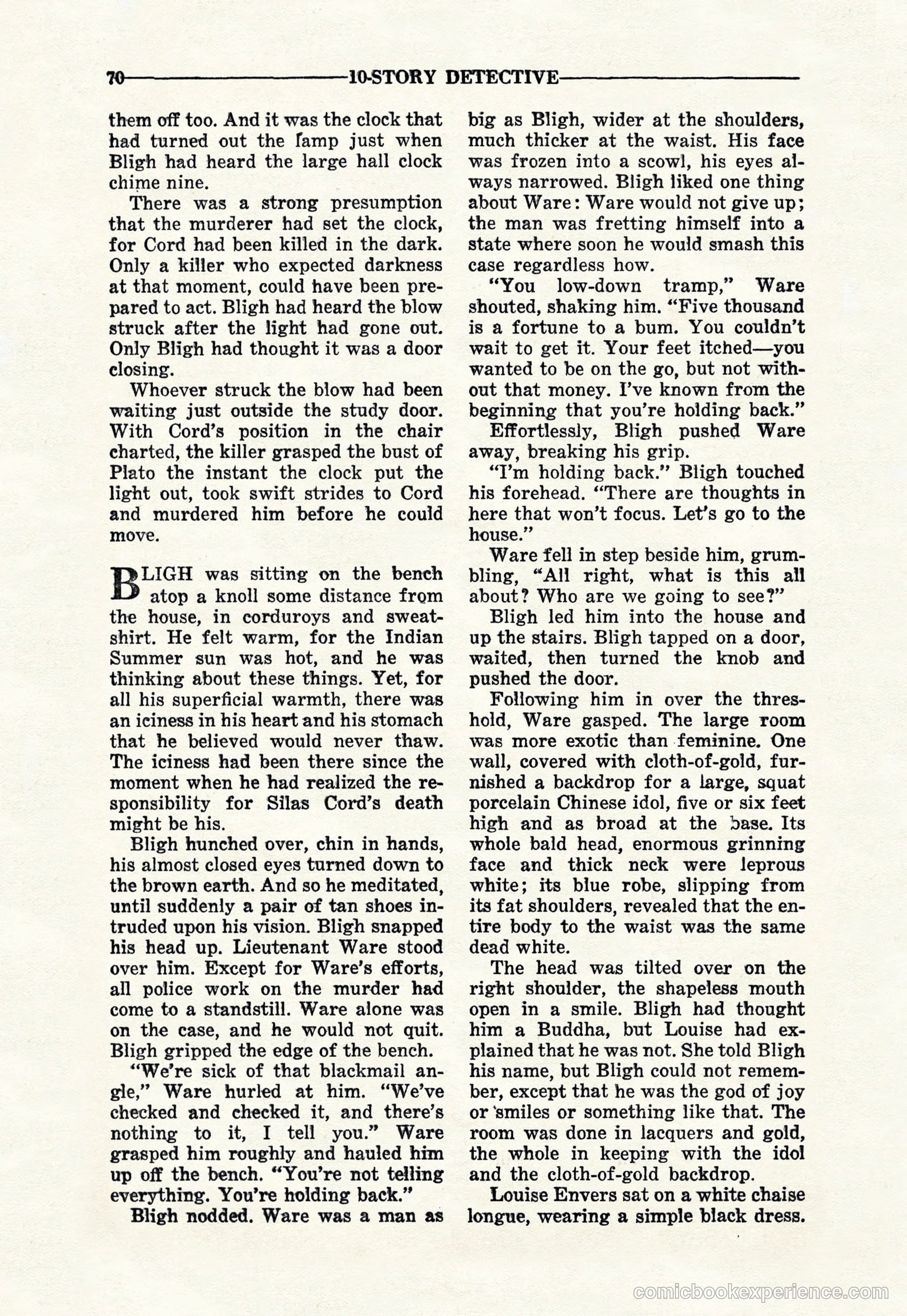10-Story Detective Magazine Cover — page 72 of 116