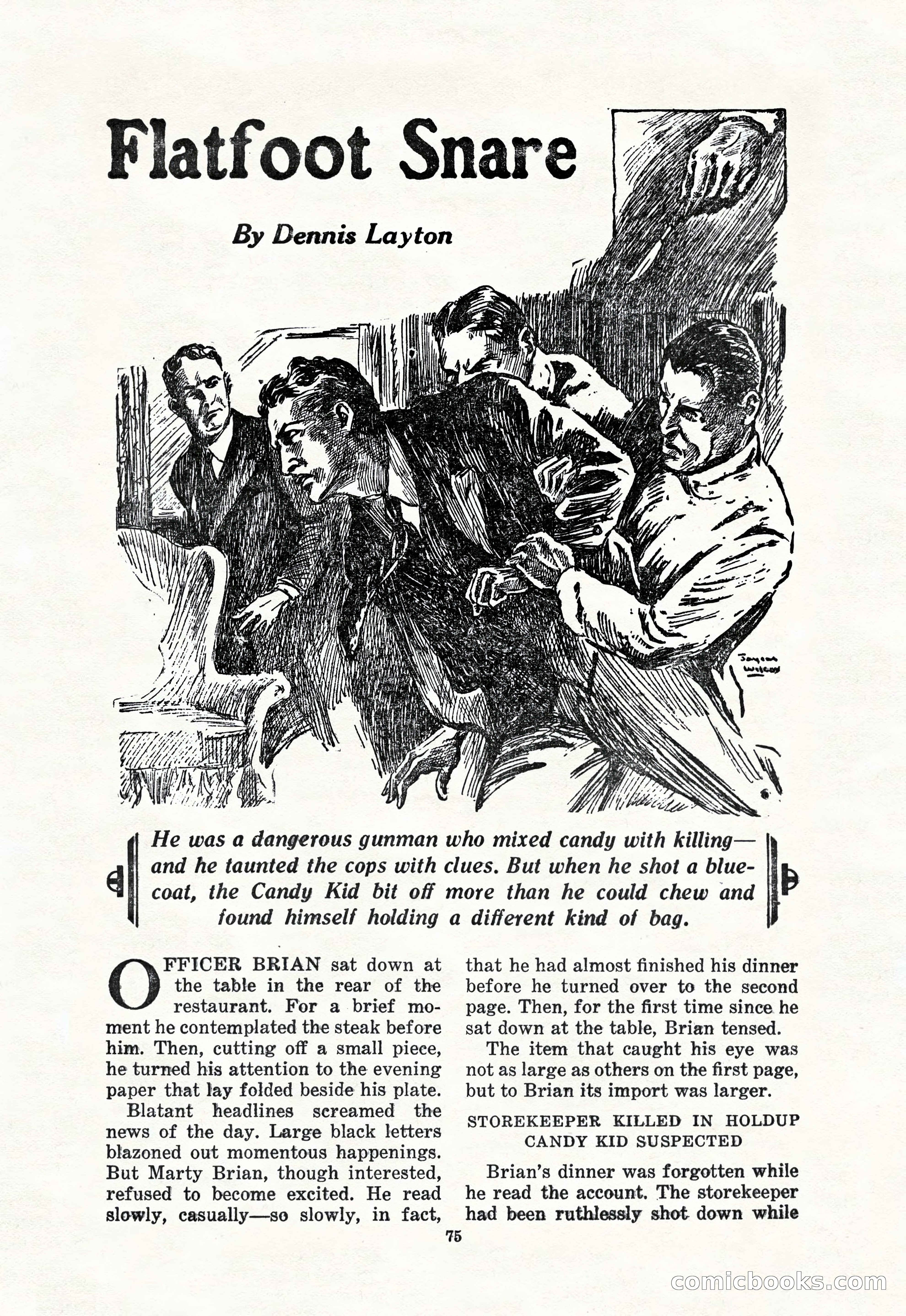 10-Story Detective Magazine Cover — page 77 of 116