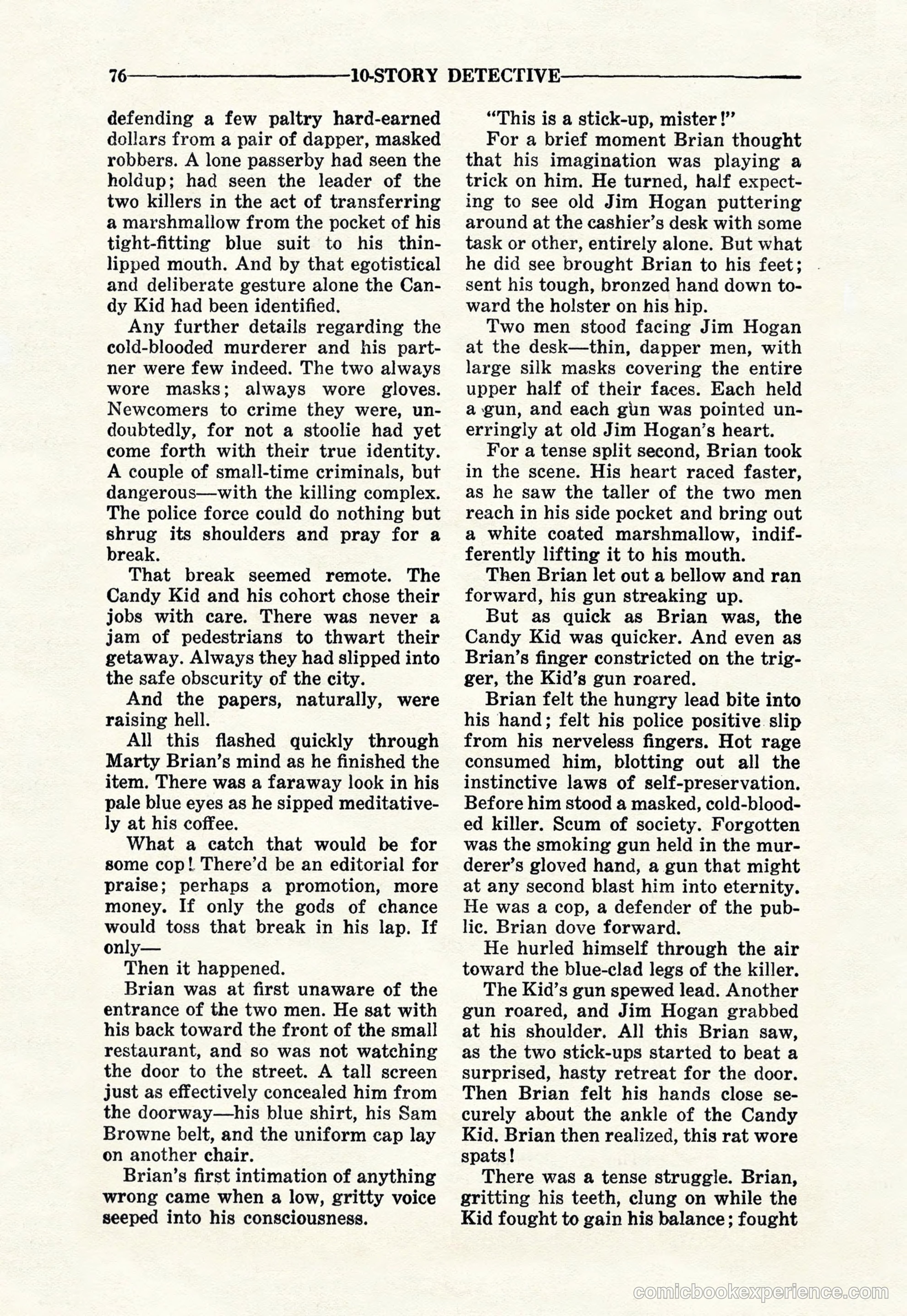 10-Story Detective Magazine Cover — page 78 of 116